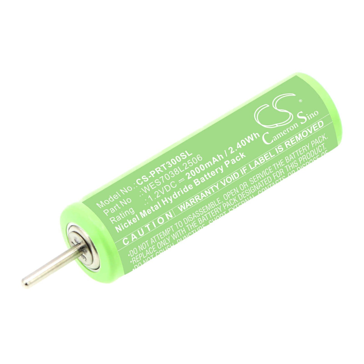 1.2v, Ni-mh, 2000mah, Shaver battery Fits Panasonic er-224, Es3042 & others, 2.40wh Shaver Cameron Sino Technology Limited