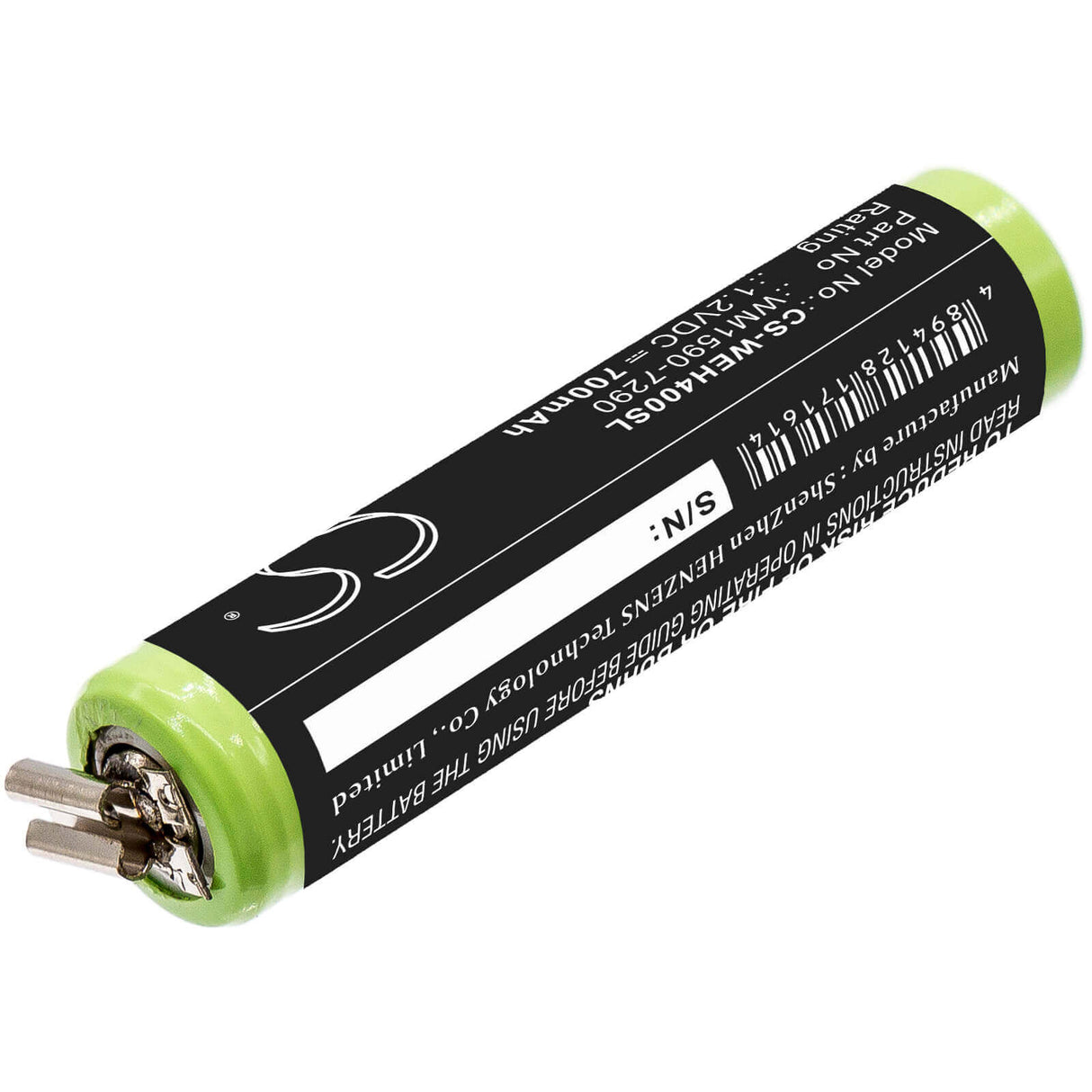 1.2v, Ni-mh, 700mah, Shaver Battery Fit's Wella, Bella, Chromini, Contura Hs40, 0.84wh Shaver Cameron Sino Technology Limited