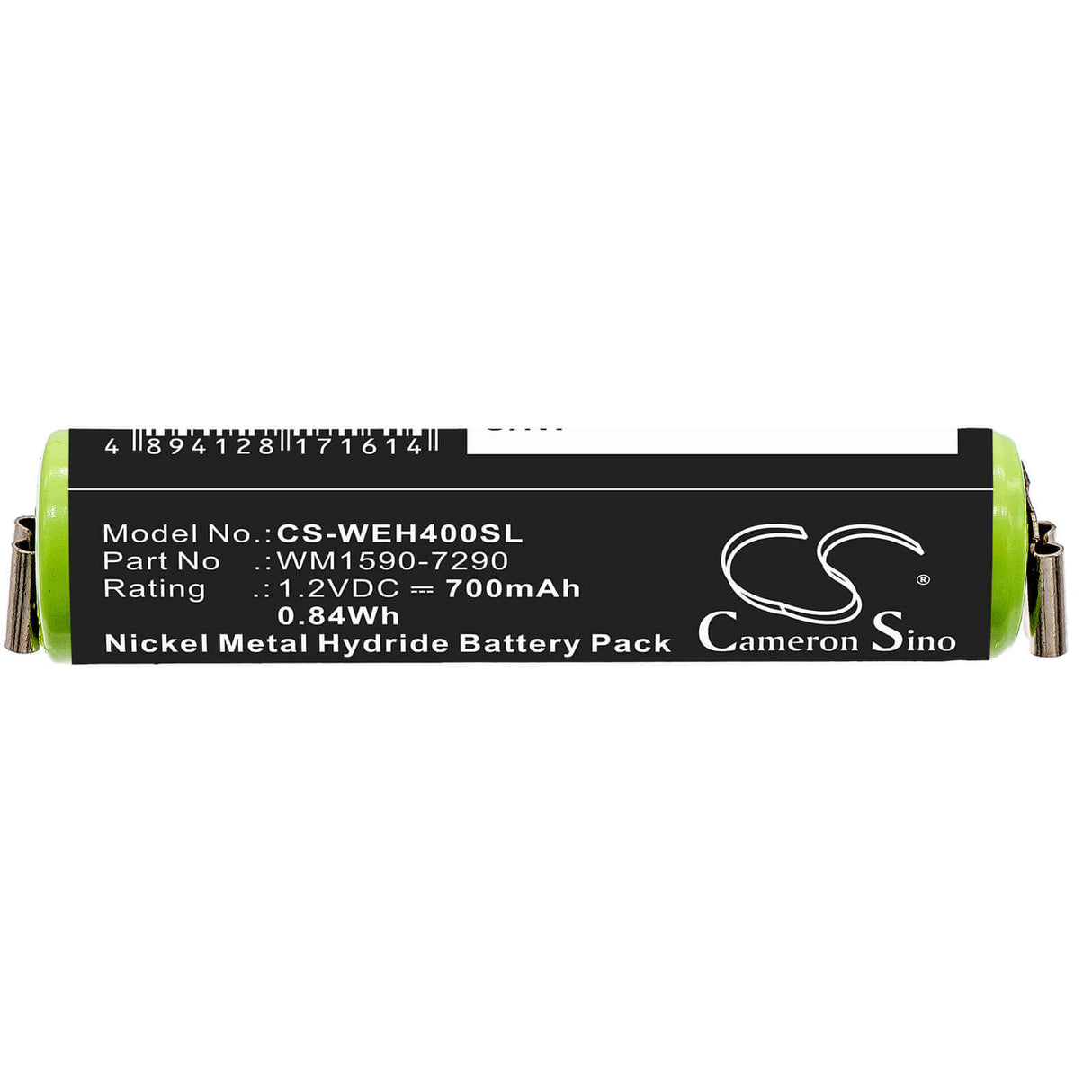 1.2v, Ni-mh, 700mah, Shaver Battery Fit's Wella, Bella, Chromini, Contura Hs40, 0.84wh Shaver Cameron Sino Technology Limited