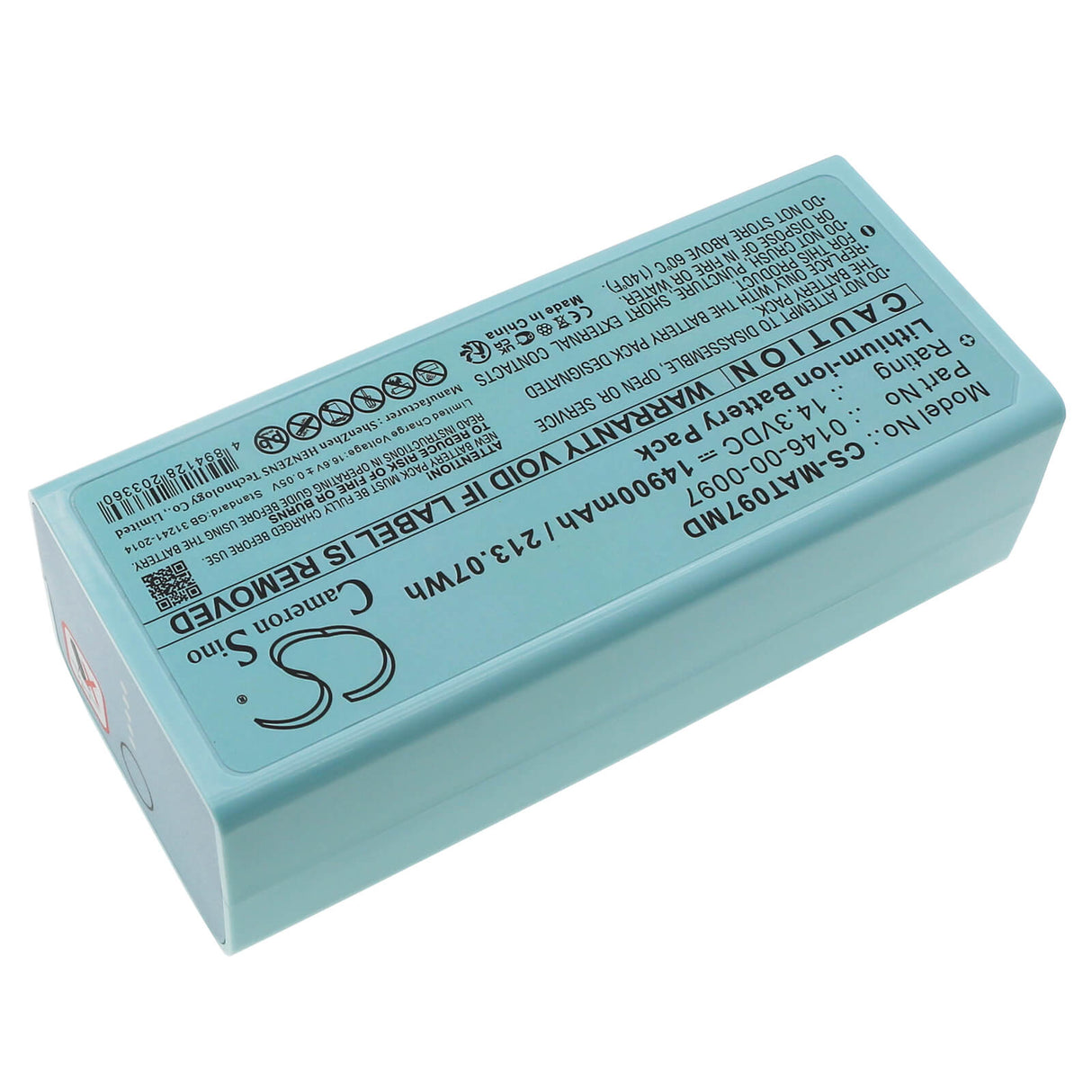 14.3V, Li-ion, 14900mAh, Medical battery fits Maquet, 0146-00-0097, Cardiosave Hybrid, 213.07Wh Medical Cameron Sino Technology Limited (Medical)