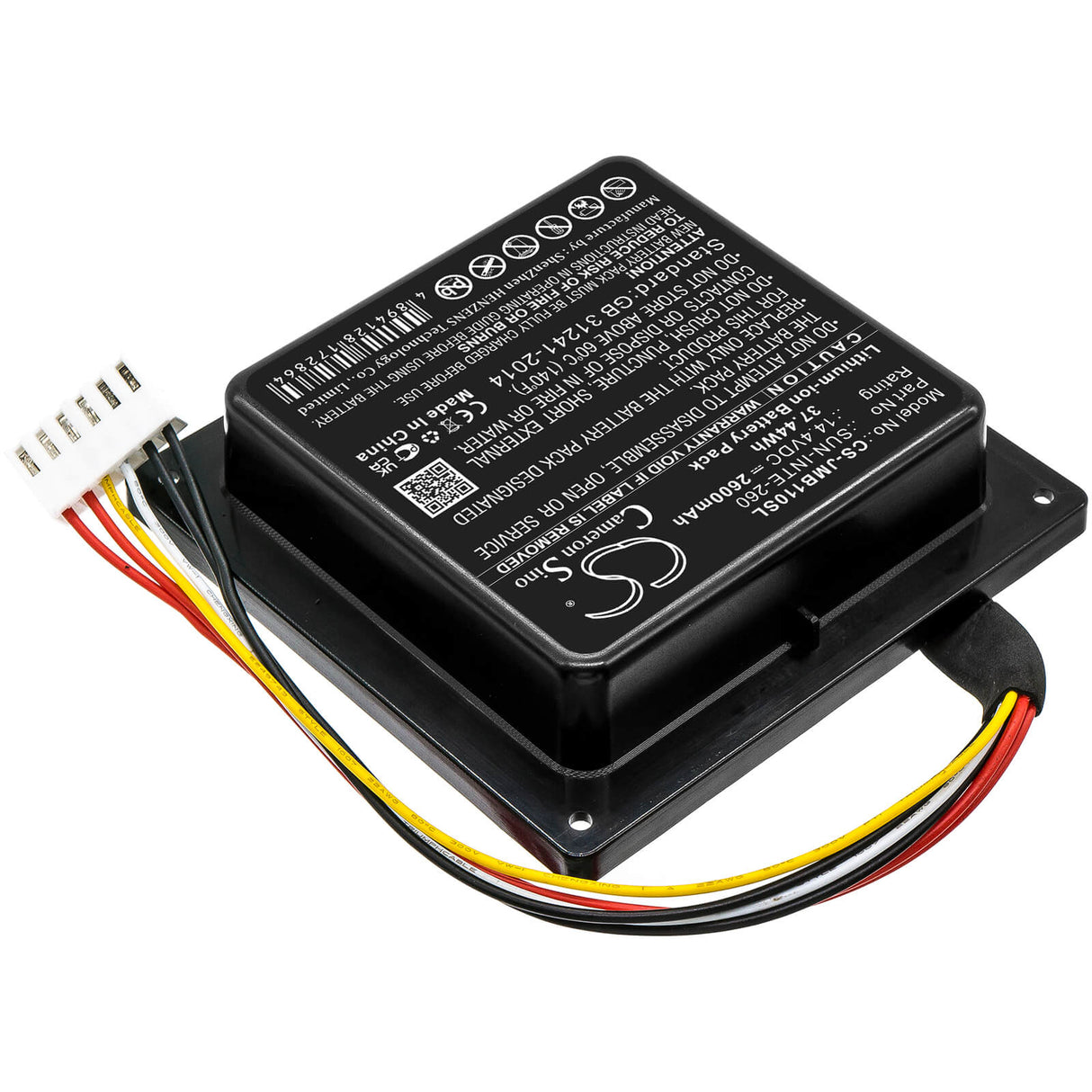 14.4V, Li-ion, 2600mAh, Speaker battery fits Jbl, Partybox 100, R21-5, 37.44Wh Speaker Cameron Sino Technology Limited