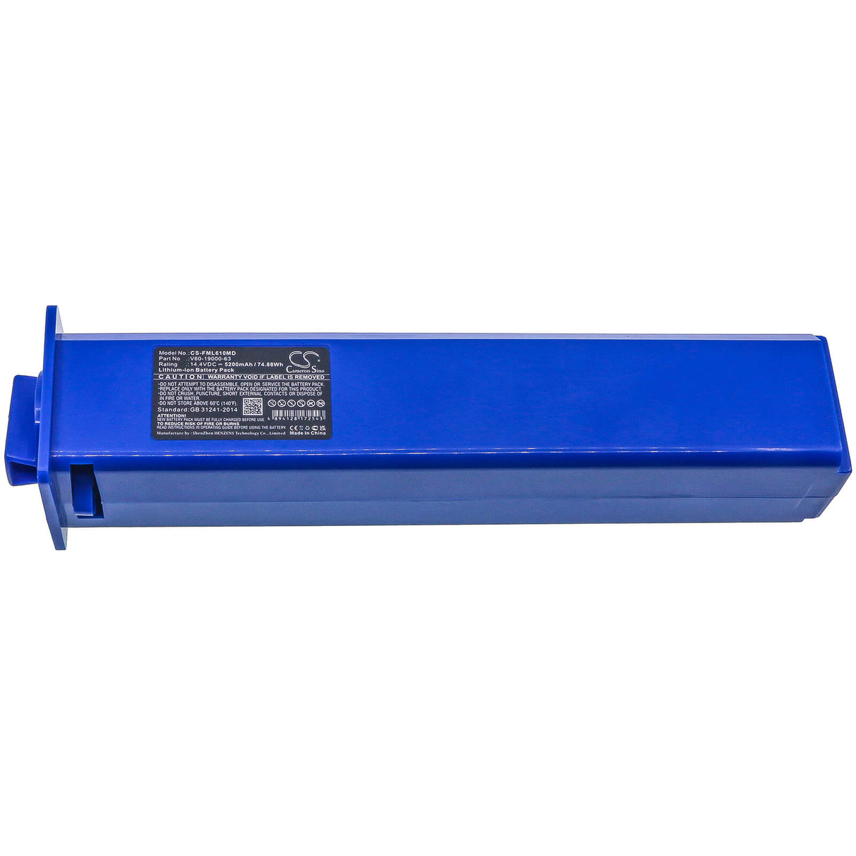 14.4V, Li-ion, 5200mAh, Medical battery fits Flight Medical, V60-19000-63, Flight 60 Main, 74.88Wh Medical Cameron Sino Technology Limited (Medical)