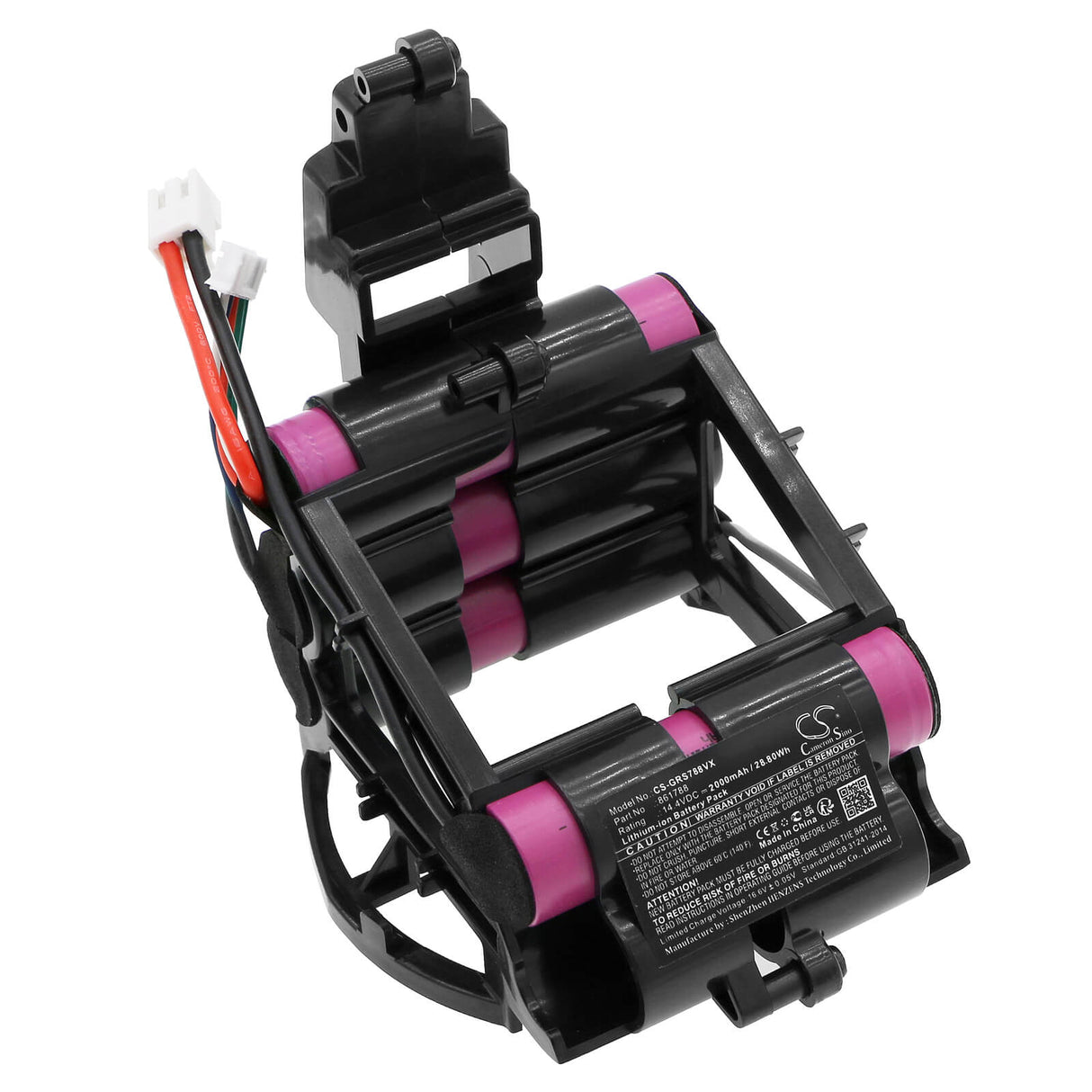 14.4V, Li-ion, 2000mAh, Vacuum battery fits Gorenje, Svc144xx, 28.80Wh Vacuum Cameron Sino Technology Limited