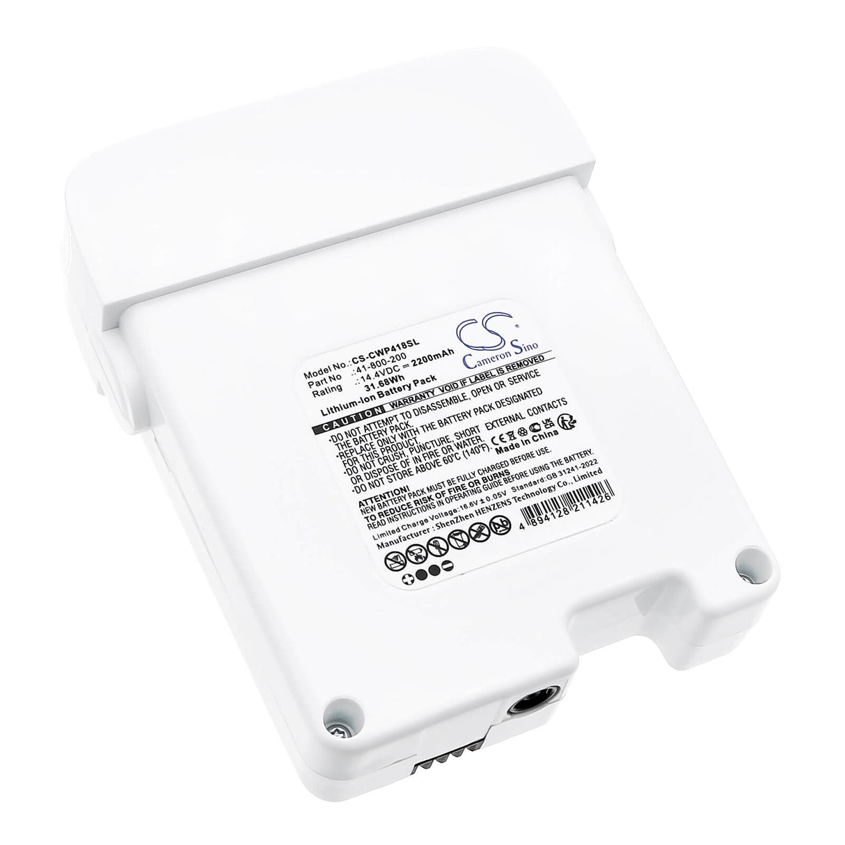 14.4V, Li-ion, 2200mAh, Smart Home battery fits Cwp, Powersmart Controller And Crad, 31.68Wh Smart Home Cameron Sino Technology Limited