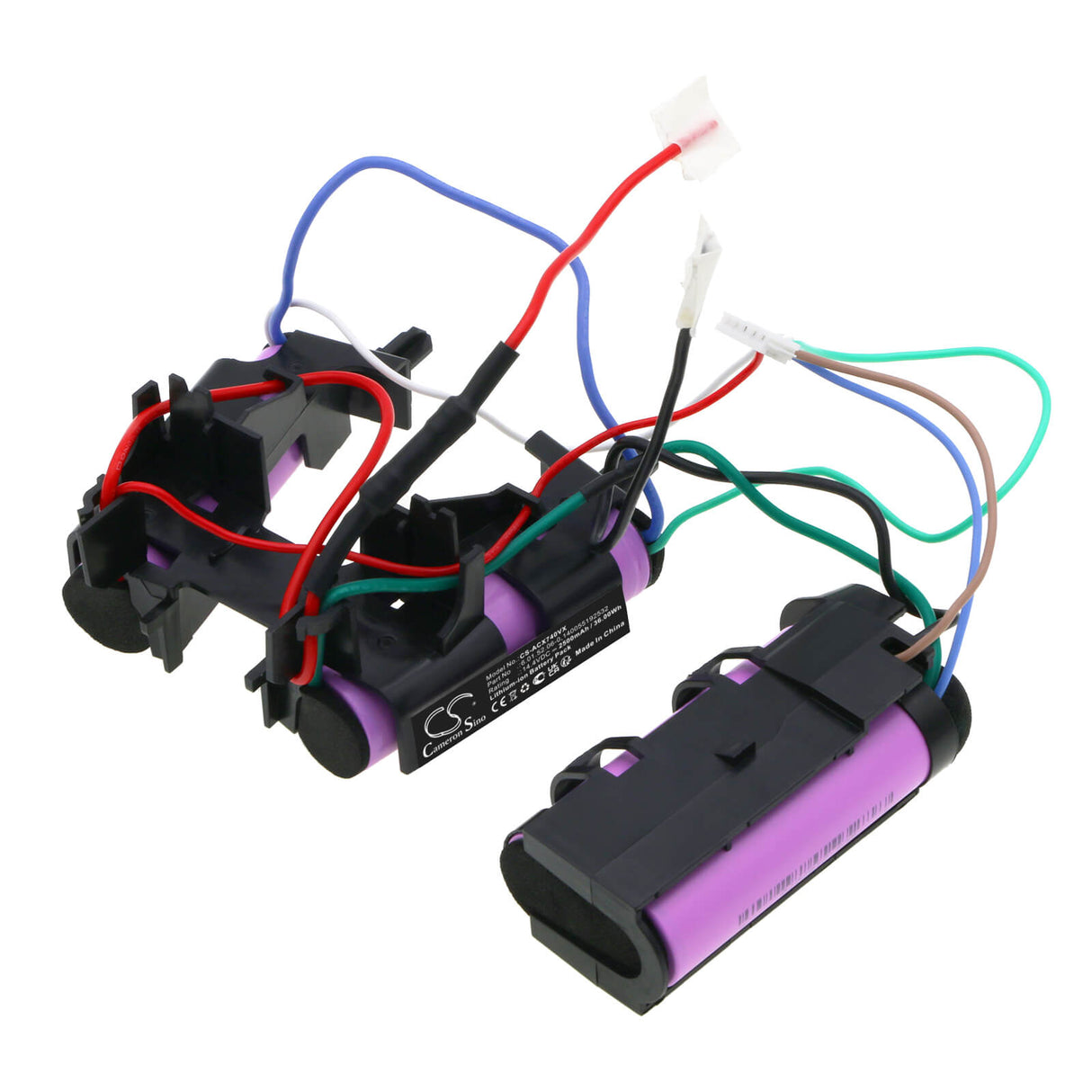 14.4V, Li-ion, 2500mAh, Vacuum battery fits Aeg, Electrolux, 900273788, 900273789, 900273795, 36.00Wh Vacuum Cameron Sino Technology Limited