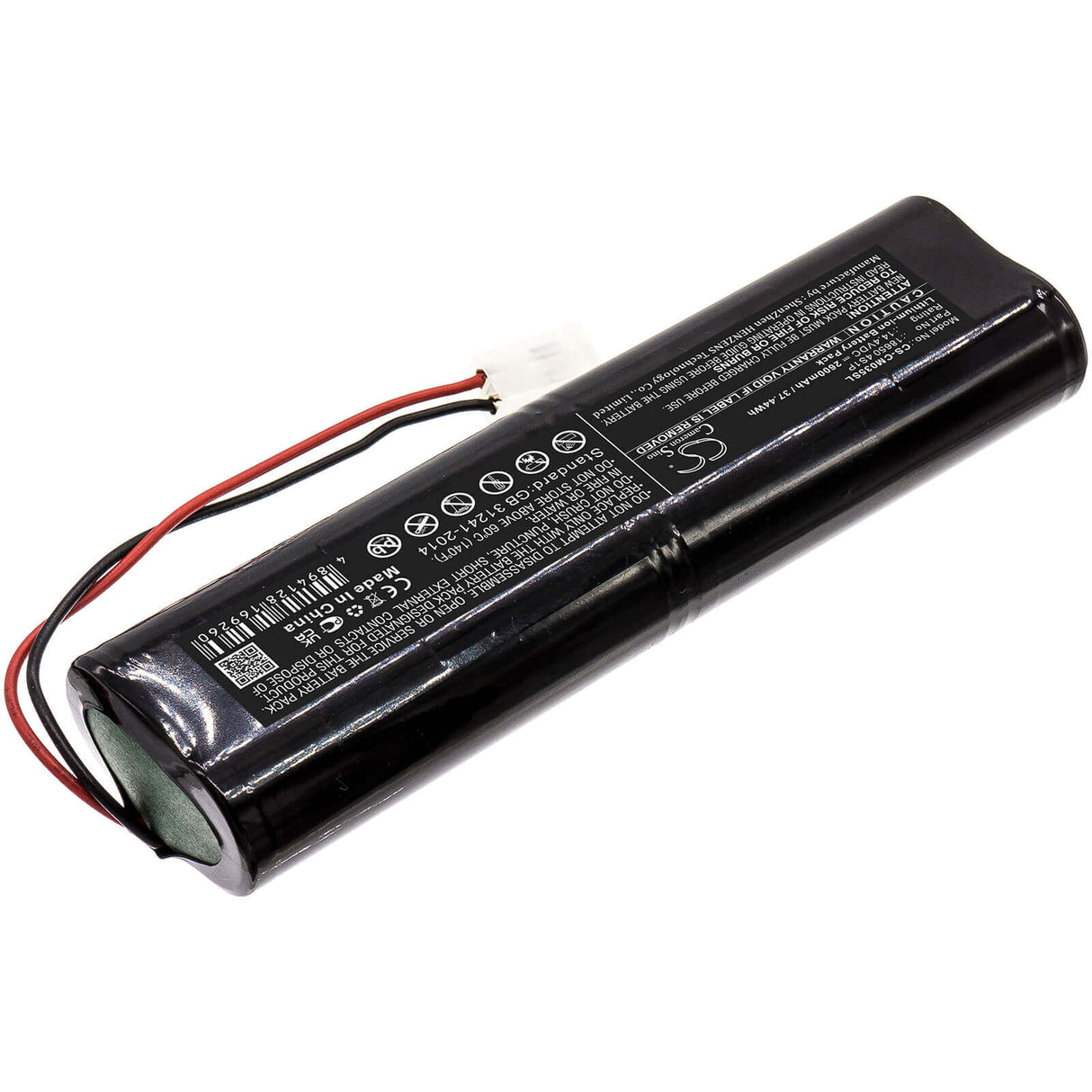 14,4V, Li-ion, 2600mAh, Batterie Pack batterie compatible avec Custom Battery Packs, 18650 4s1p, 37,44Wh Battery Pack Cameron Sino Technology Limited