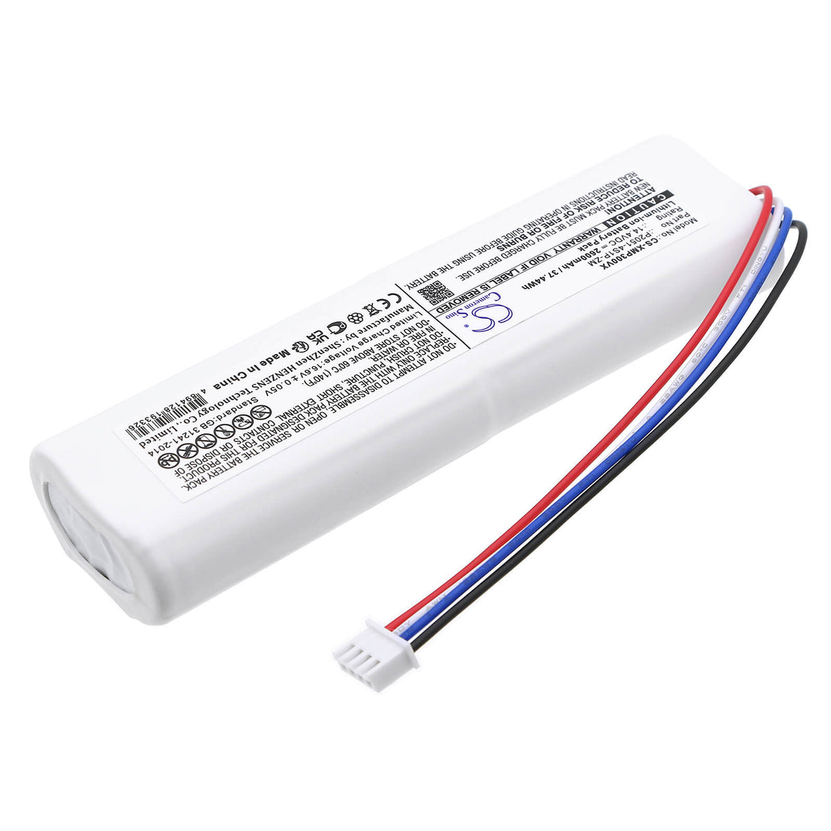 14.4V, Li-ion, 2600mAh, Vacuum battery fits Xiaomi, Mijia, Stytj04zhm, Sweeping Vacuum Cleaner 2c, 37.44Wh Vacuum Cameron Sino Technology Limited