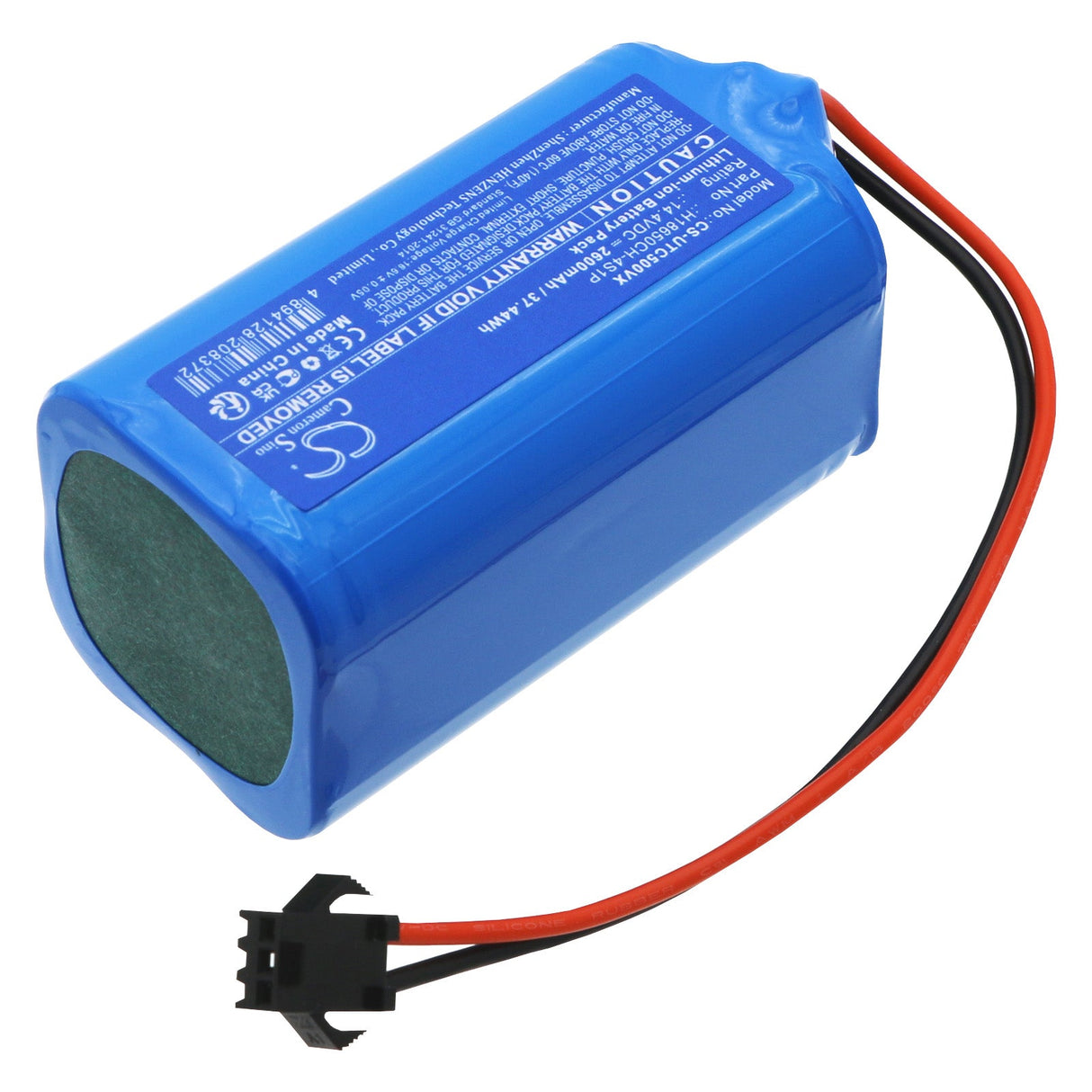 14.4V, Li-ion, 2600mAh, Vacuum battery fits Cecotec, Conga 1990 Connected, Conga 2290 Ultra, 37.44Wh Vacuum Cameron Sino Technology Limited