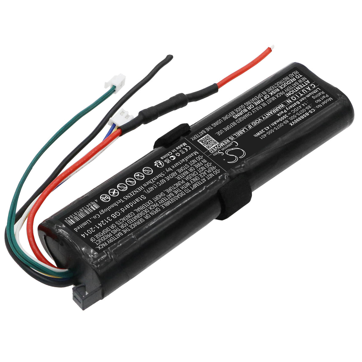 14.4v, Li-ion, 3000mah, Vacuum battery fits Bissell, Bolt Lithium Pet Cordless Vacu, P481, 43.20wh Vacuum Cameron Sino Technology Limited
