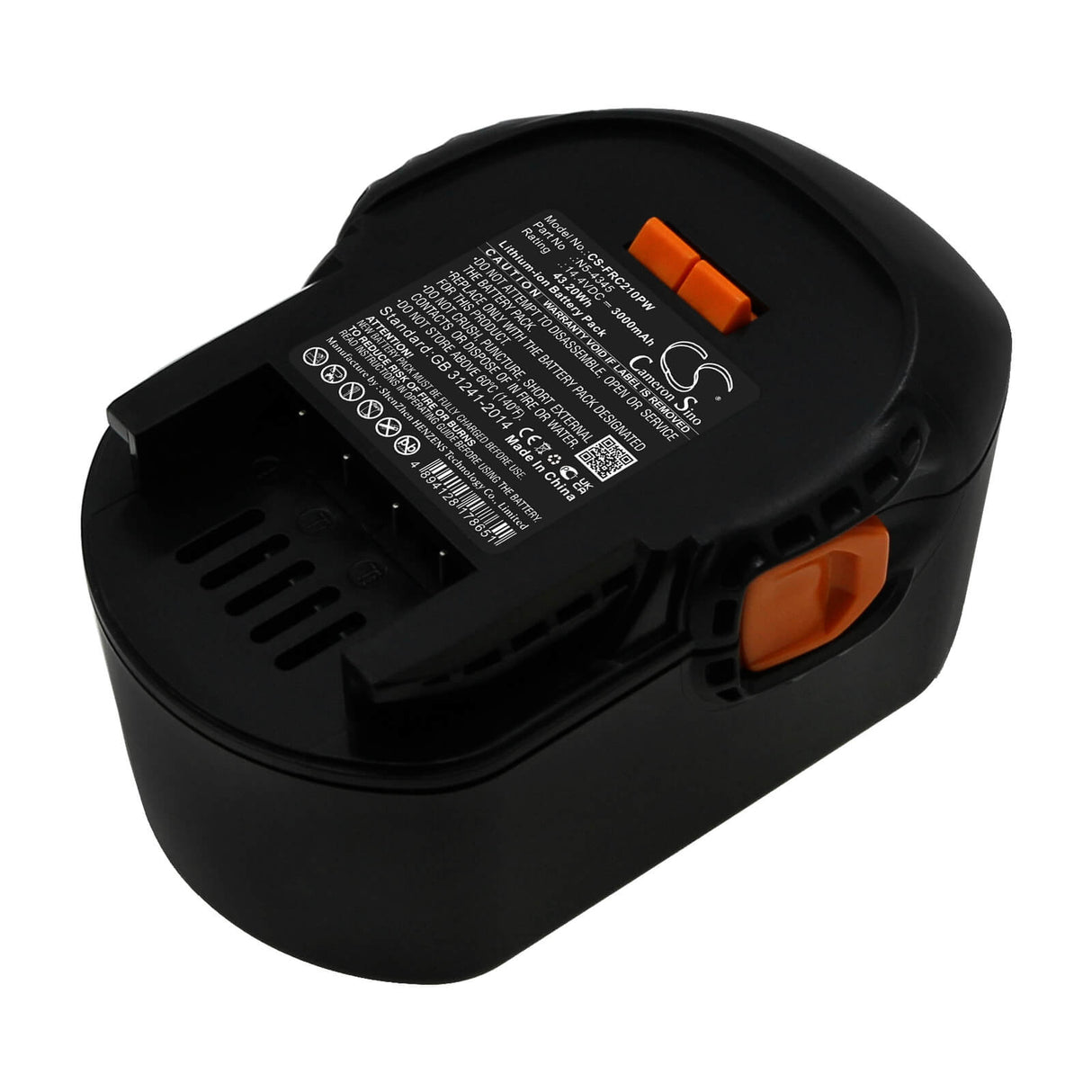 14.4V, Li-ion, 3000mAh, Strapping Tools battery fits Fromm, N5-4345, Dynamic 2100, 43.2Wh Strapping Tools Cameron Sino Technology Limited