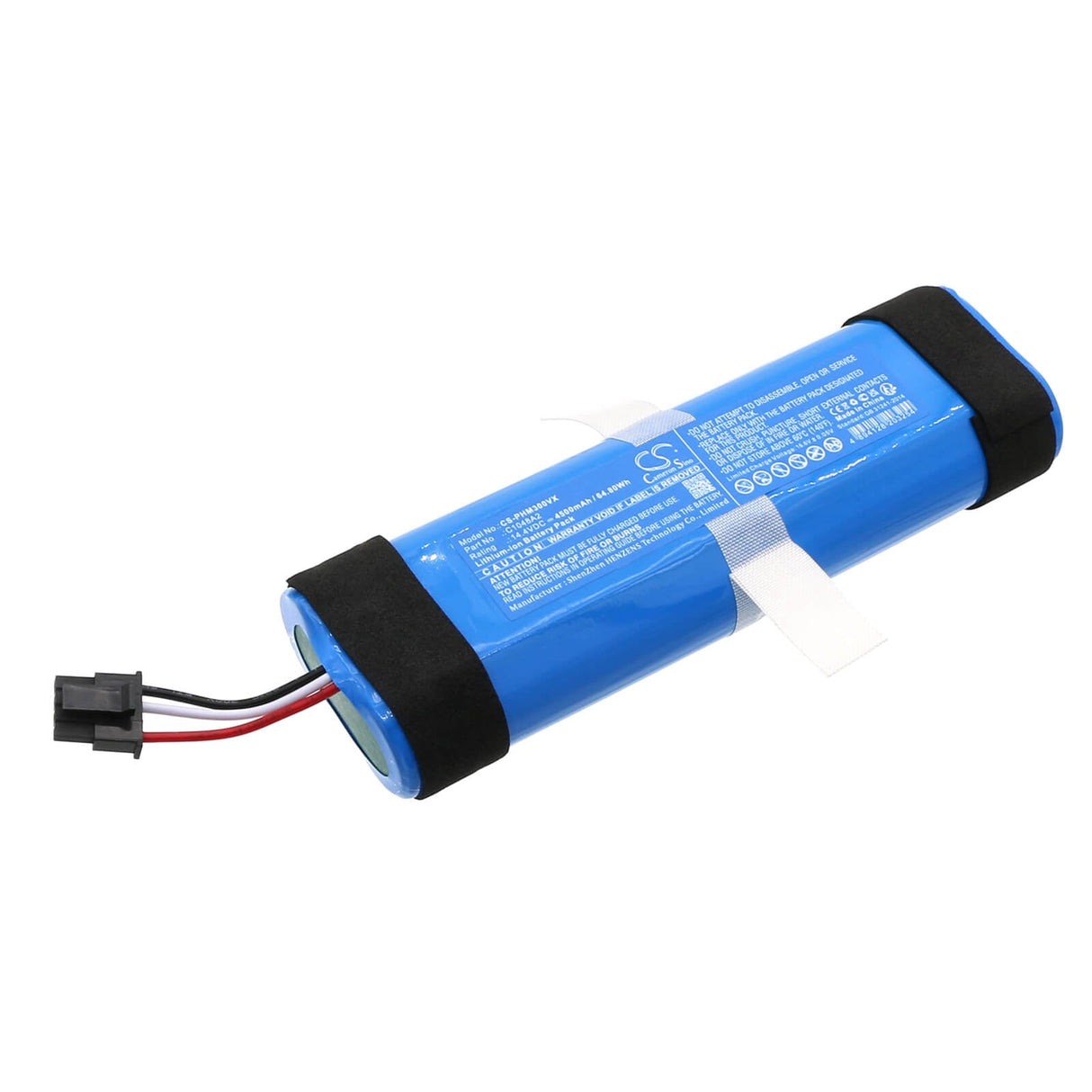 14.4v, Li-ion, 4500mah, Vacuum Battery Fits Philips Homerun 3000, Xu3110/01, 64.80wh Vacuum Cameron Sino Technology Limited