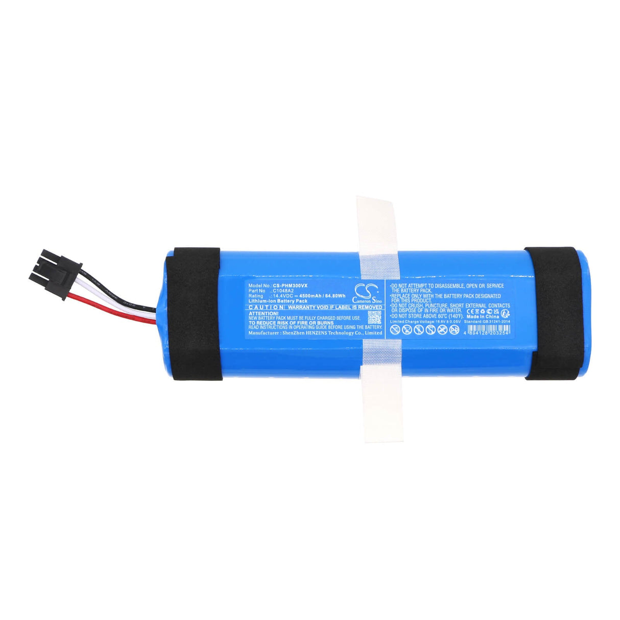 14.4v, Li-ion, 4500mah, Vacuum Battery Fits Philips Homerun 3000, Xu3110/01, 64.80wh Vacuum Cameron Sino Technology Limited