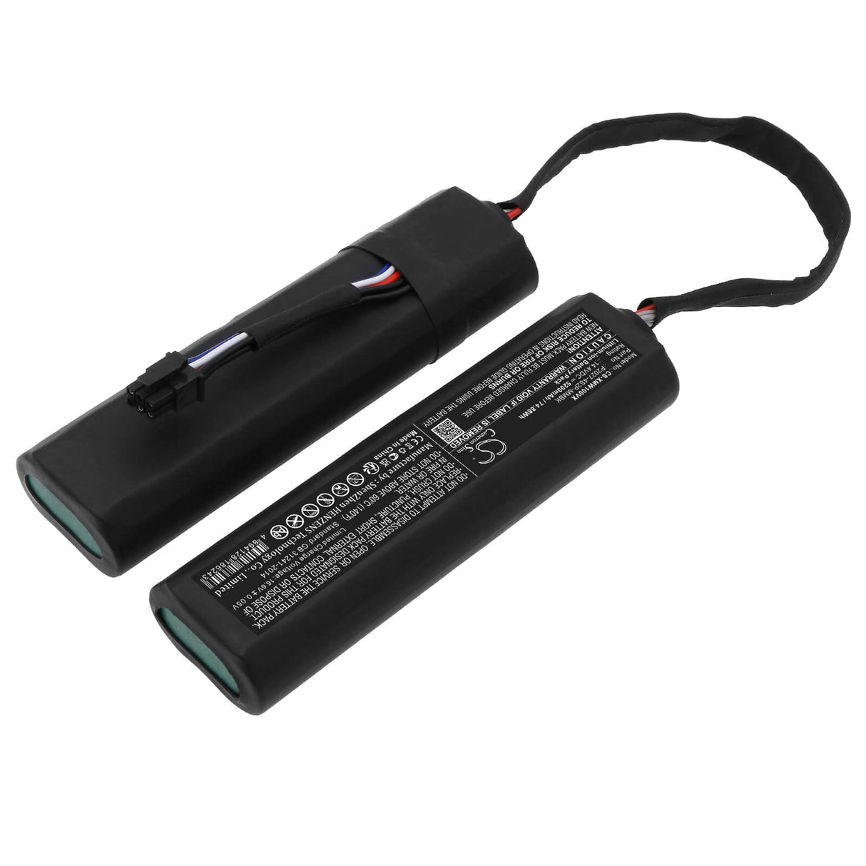 14.4V, Li-ion, 5200mAh, Vacuum battery fits Xiaomi, Dreame, Rls6tac, Robot Vacuum Mop Cleaner, Stytj06hzm, 74.88Wh Vacuum Cameron Sino Technology Limited