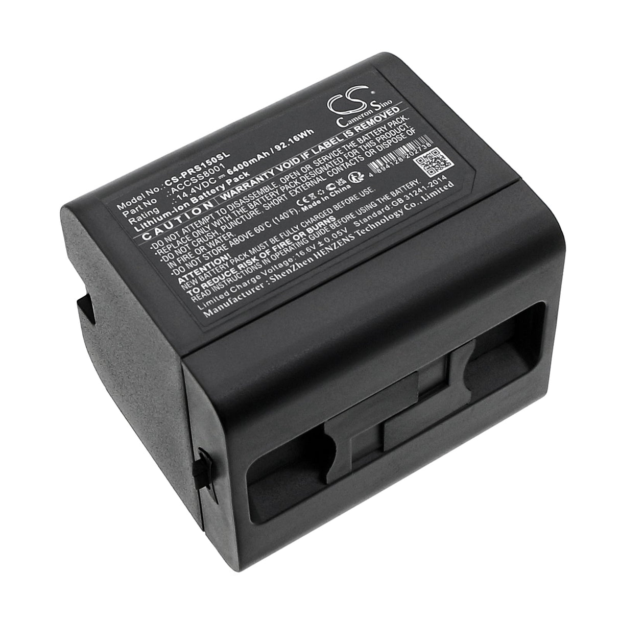 14.4v, Li-ion, 6400mah, Battery Fits 3d Laser Scanner, M70, 92.16wh Equipment, Survey, Test Cameron Sino Technology Limited
