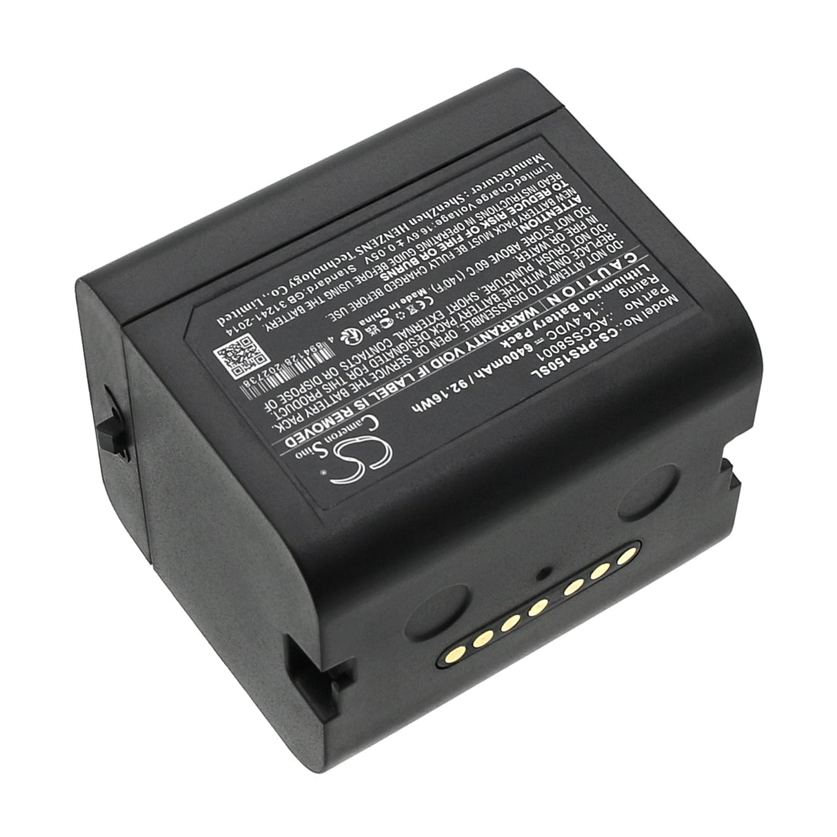 14.4v, Li-ion, 6400mah, Battery Fits 3d Laser Scanner, M70, 92.16wh Equipment, Survey, Test Cameron Sino Technology Limited