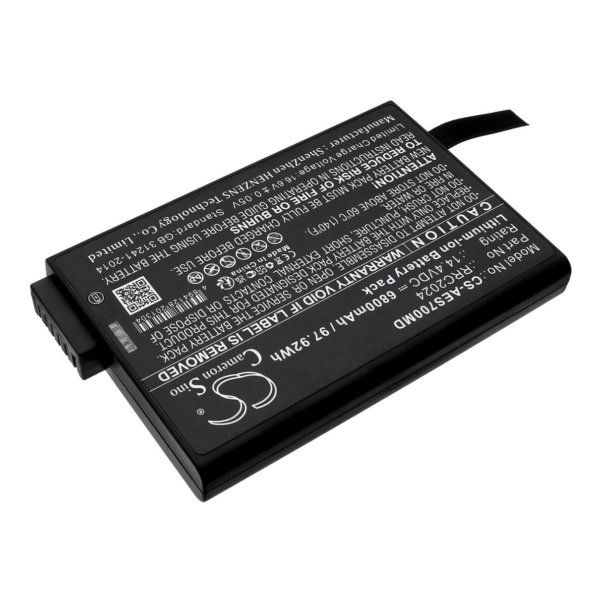 14.4V, Li-ion, 6800mAh, Medical battery fits Aeonmed, Jw-y4s3p-6.6, Respirator Vg60, Respirator Vg70, 97.92Wh Medical Cameron Sino Technology Limited (Medical)
