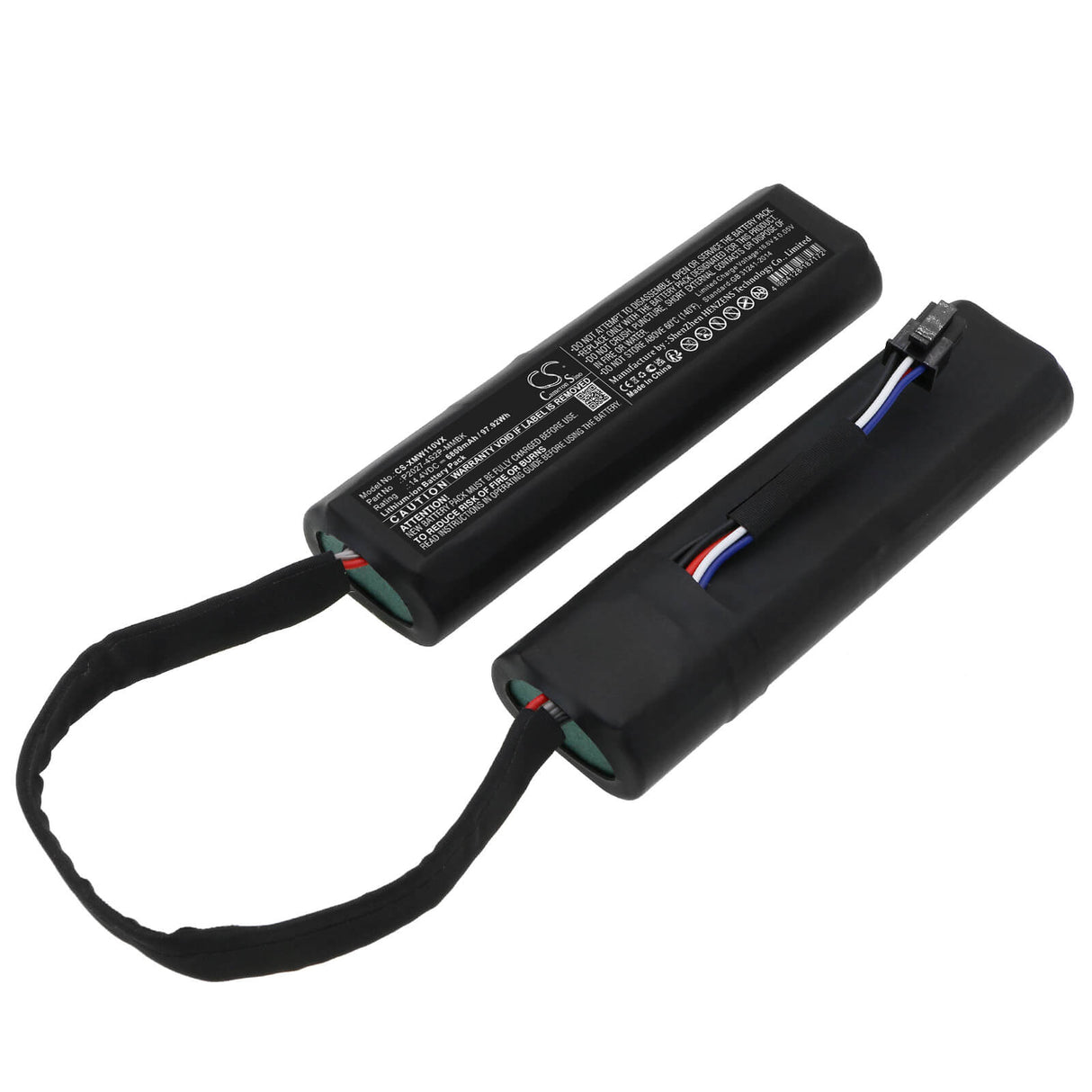 14.4V, Li-ion, 6800mAh, Vacuum battery fits Dreame, Xiaomi, Rls6tac, Robot Vacuum Mop Cleaner, Stytj06hzm, 97.92Wh Vacuum Cameron Sino Technology Limited