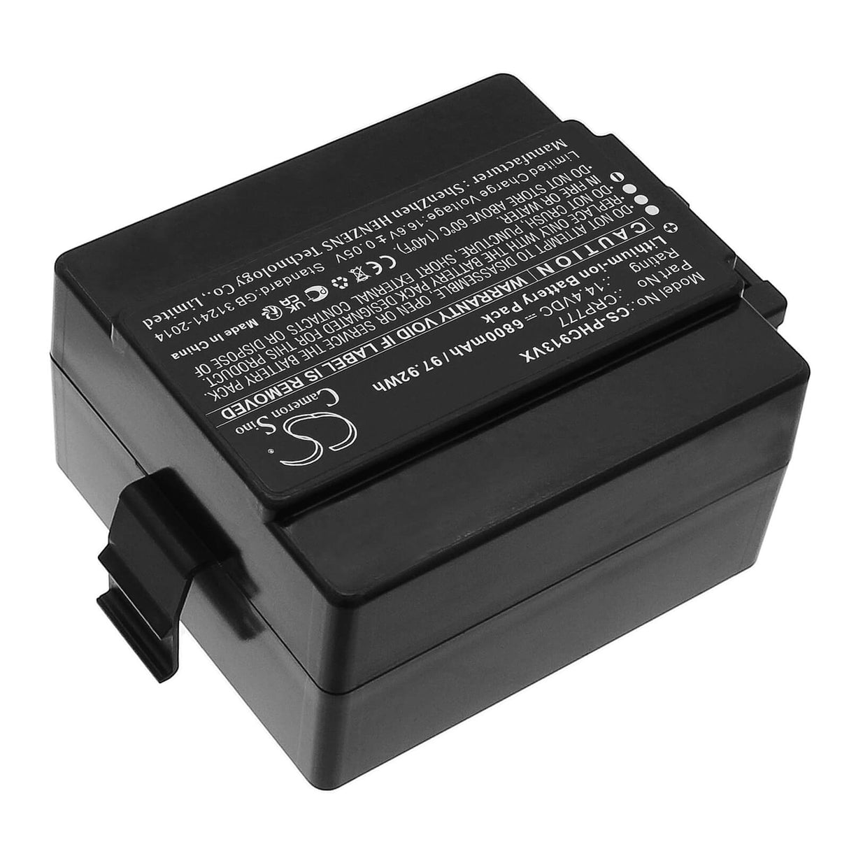 14.4v, Li-ion, 6800mah,Vacuum battery Fits Free, Plus, 97.92wh Vacuum Cameron Sino Technology Limited