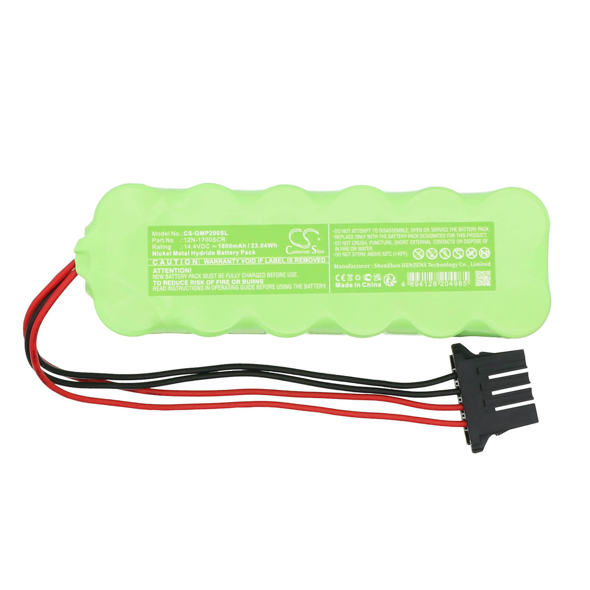 CS-OMP200SL PLC Battery 14.4V 1600mAh Ni-MH for Okuma OSP-200 OSP-P200M PLC Cameron Sino Technology Limited
