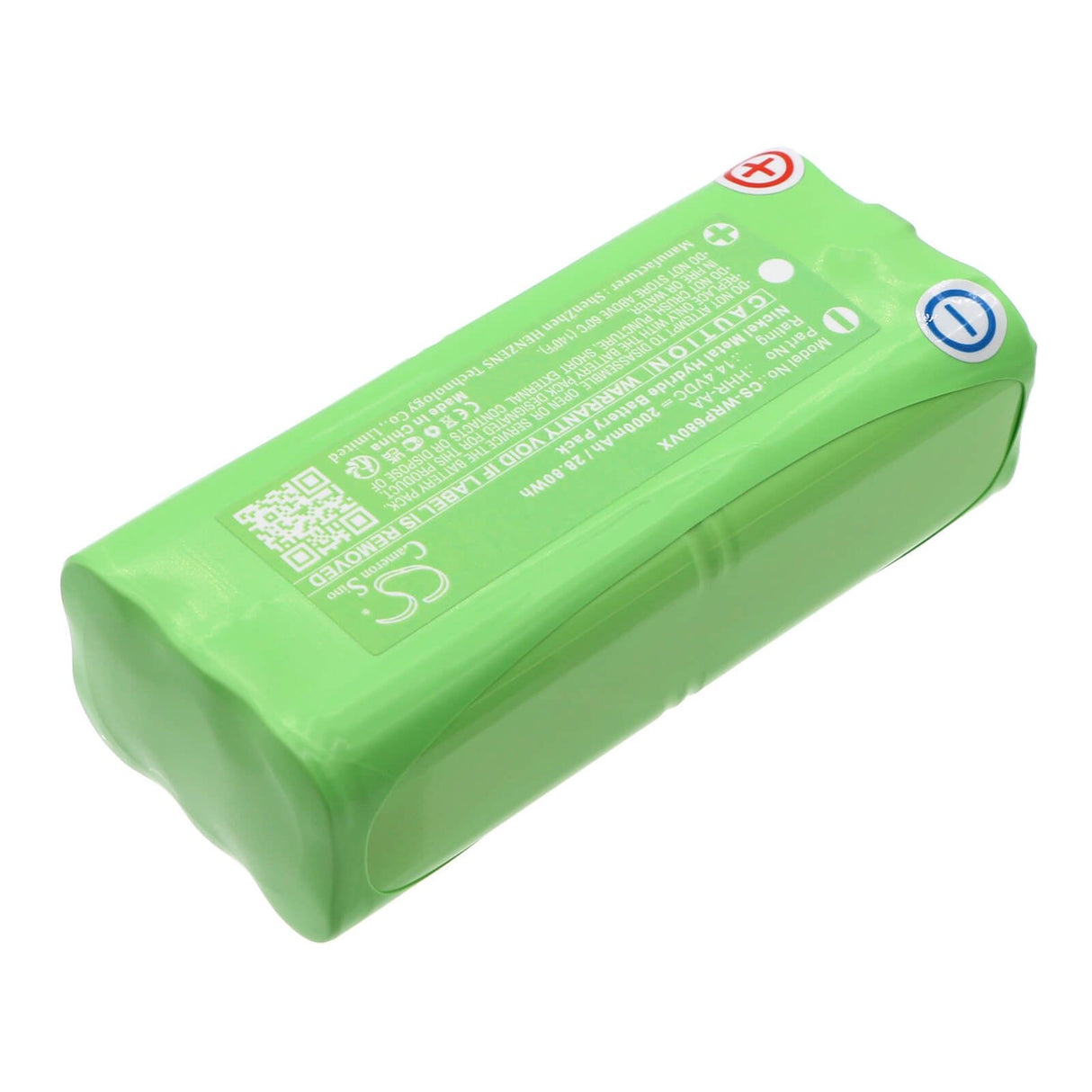 14.4V, Ni-MH, 2000mAh, Vacuum Battery fits Whirlpool, L68m, 28.80Wh Vacuum Cameron Sino Technology Limited