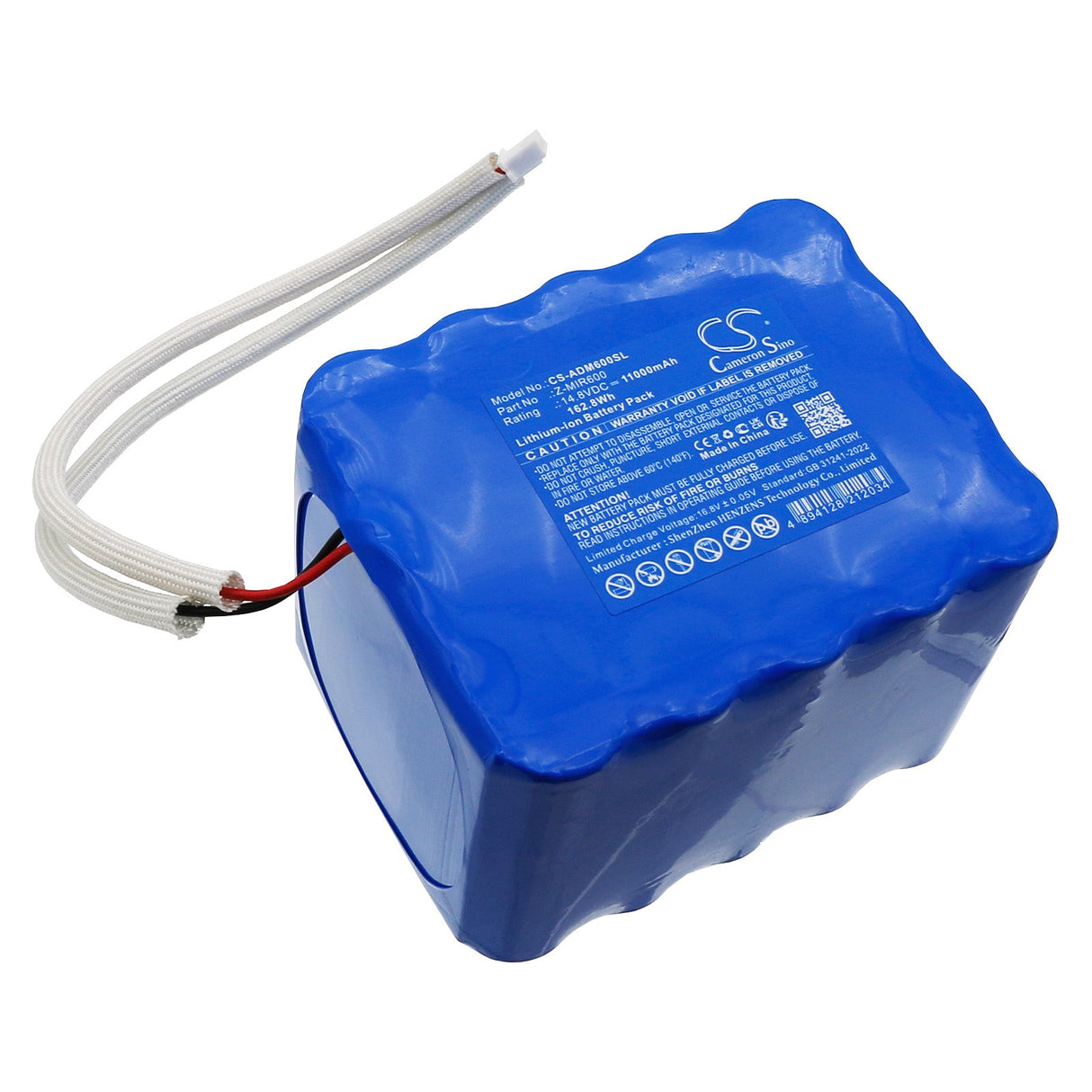 14,8V, Li-ion, 11000mAh, batterie pour Éclairage & Studio compatible avec American Dj, Mirage Q6 Ip, 162,8Wh Éclairage & Studio Cameron Sino Technology Limited
