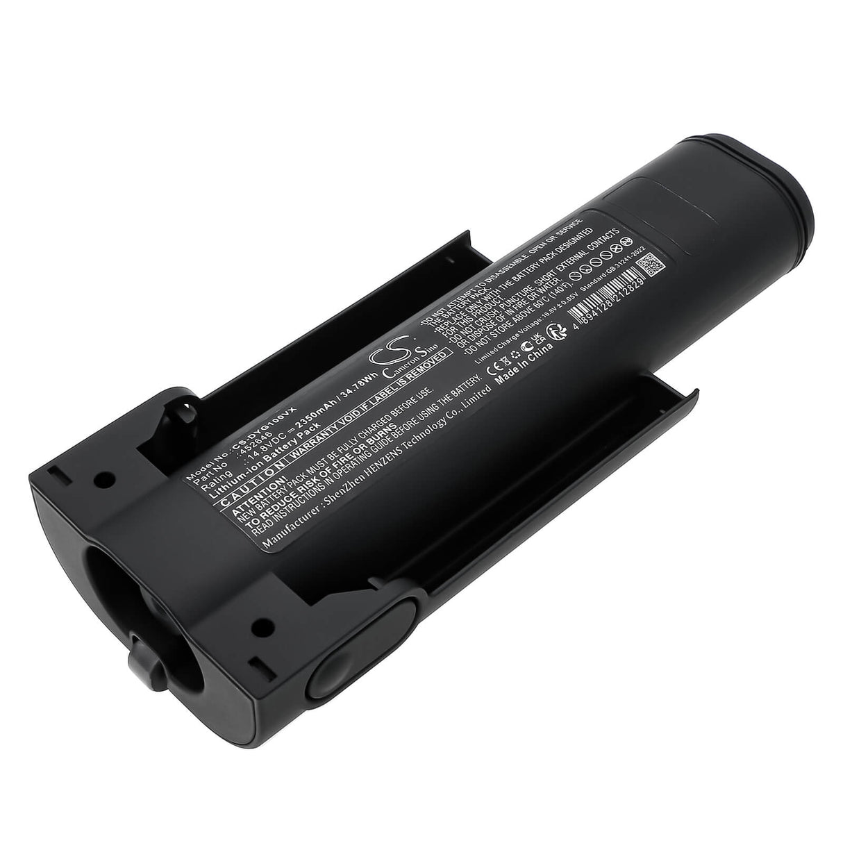 14.8V, Li-ion, 2350mAh, Vacuum battery fits Dyson, Washg1 Wet Floor Cleaner, 34.78Wh Vacuum Cameron Sino Technology Limited