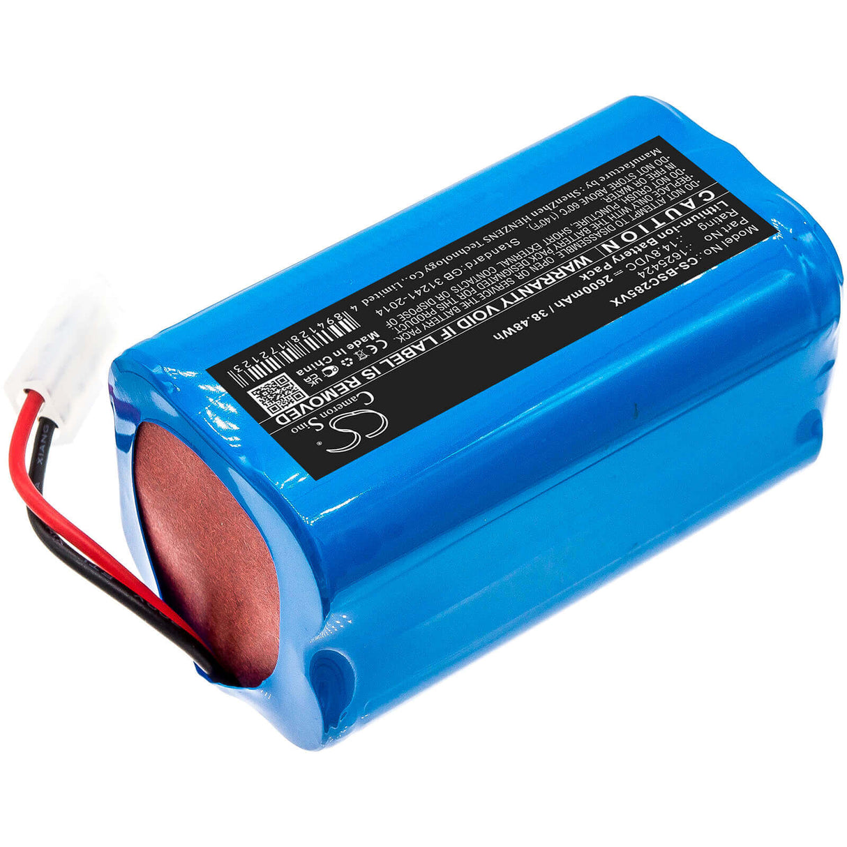14.8V, Li-ion, 2600mAh, Vacuum battery fits Bissell, 2503, 25031, 25039, 38.48Wh Vacuum Cameron Sino Technology Limited