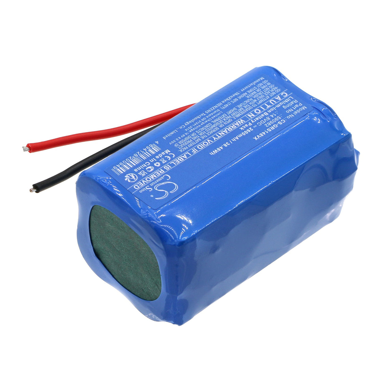 14.8V, Li-ion, 2600mAh, Battery fits Gorenjes, Free Go Mvc148fw, Mvc148fw, 38.48Wh Vacuum Cameron Sino Technology Limited
