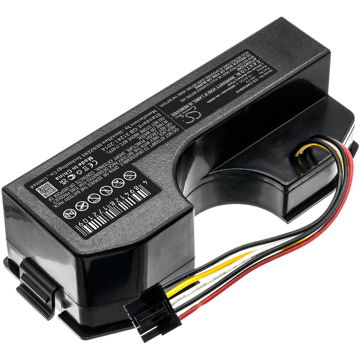 14.8V, Li-ion, 3000mAh, Vacuum battery fits Panoramic, Cecotec, Conga 1690, Conga 1690 Pro, Conga 1890, 44.40Wh Vacuum Cameron Sino Technology Limited