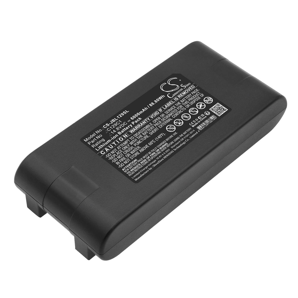 14.8V, Li-ion, 6000mAh, Speaker battery fits Jbl, Eon One Compact, 88.80Wh Speaker Cameron Sino Technology Limited