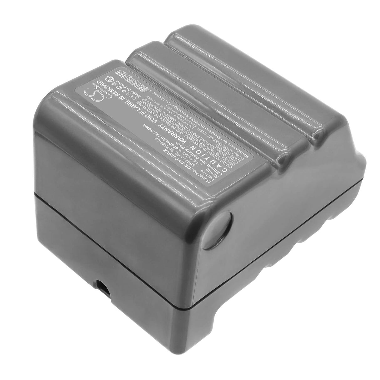 14.8v, Li-ion, 6600mah, Vacuum battery fits Dyson, 360 Eye Robot, 360eye, 97.68wh Vacuum Cameron Sino Technology Limited