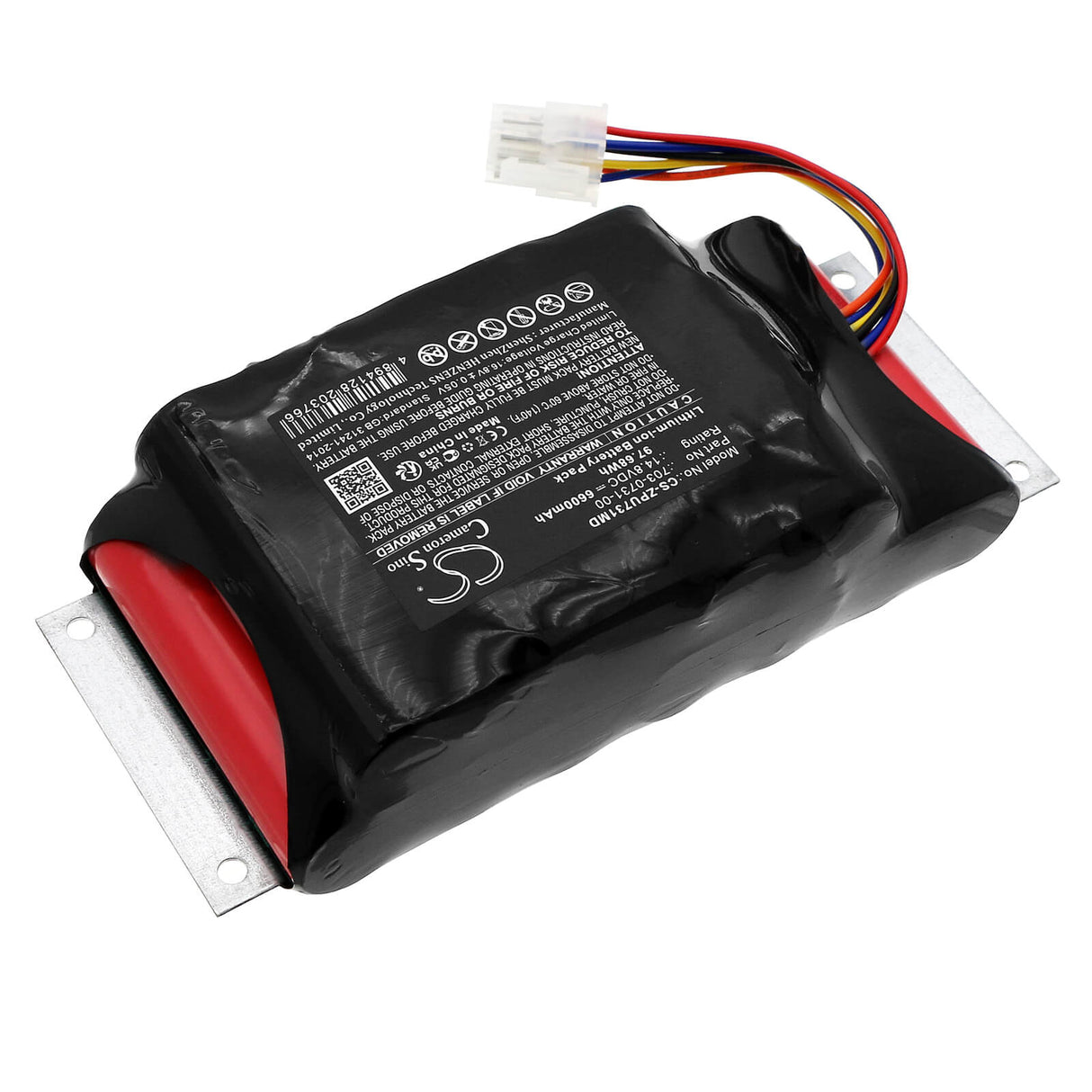 14.8v, Li-ion, 6600mah, Medical battery Fits Zoll Eagle Ii, Emv+ 731, 97.68wh Medical Cameron Sino Technology Limited (Medical)