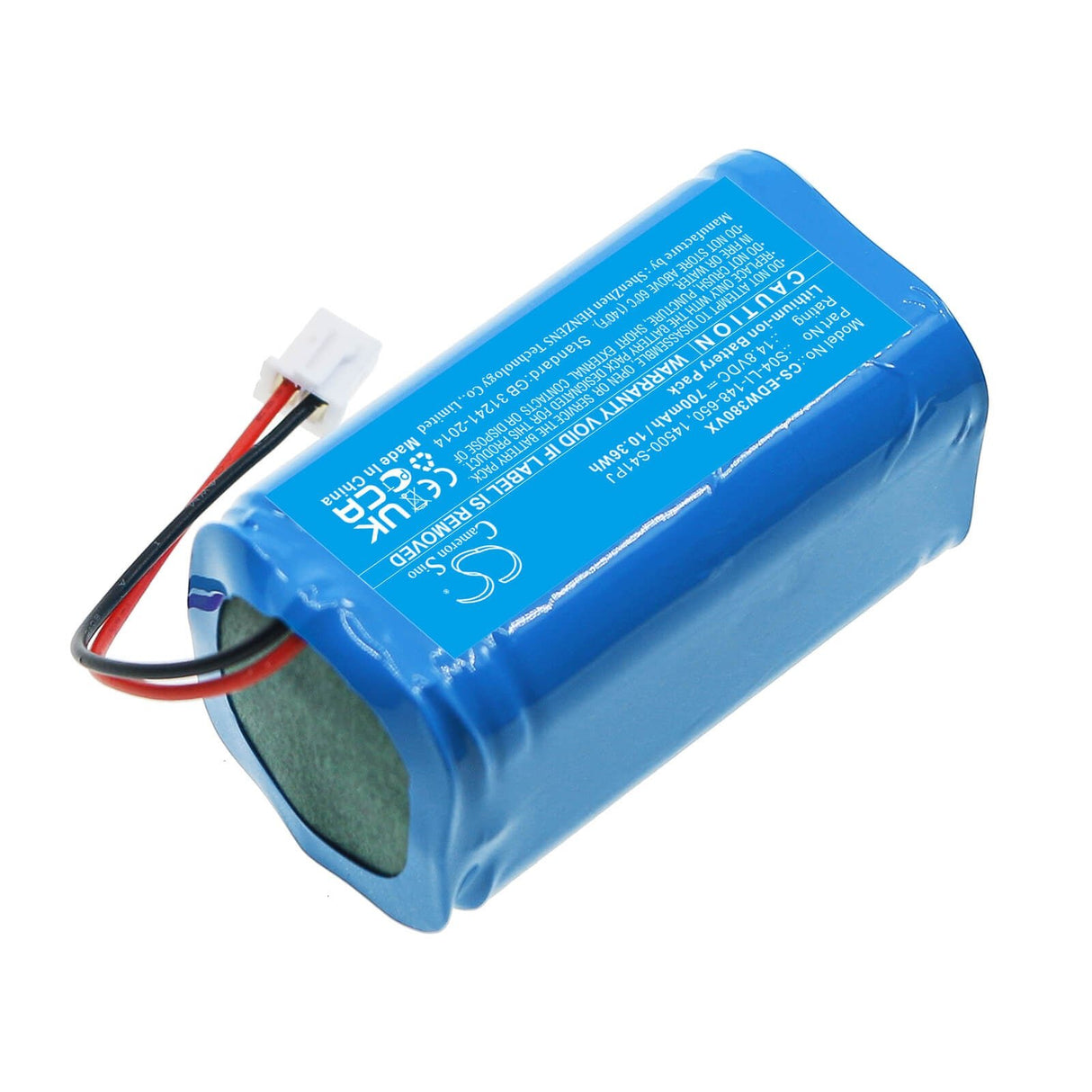 14.8V, Li-ion, 700mAh, Vacuum battery fits Ecovacs, Winbot W830, Winbot W833, Winbot W835, 10.36Wh Vacuum Cameron Sino Technology Limited