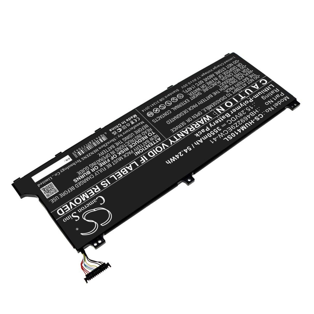 15.28v, Li-polymer, 3550mah, Battery Fits Honor, Magicbook 14, 54.24wh Notebook, Laptop Cameron Sino Technology Limited