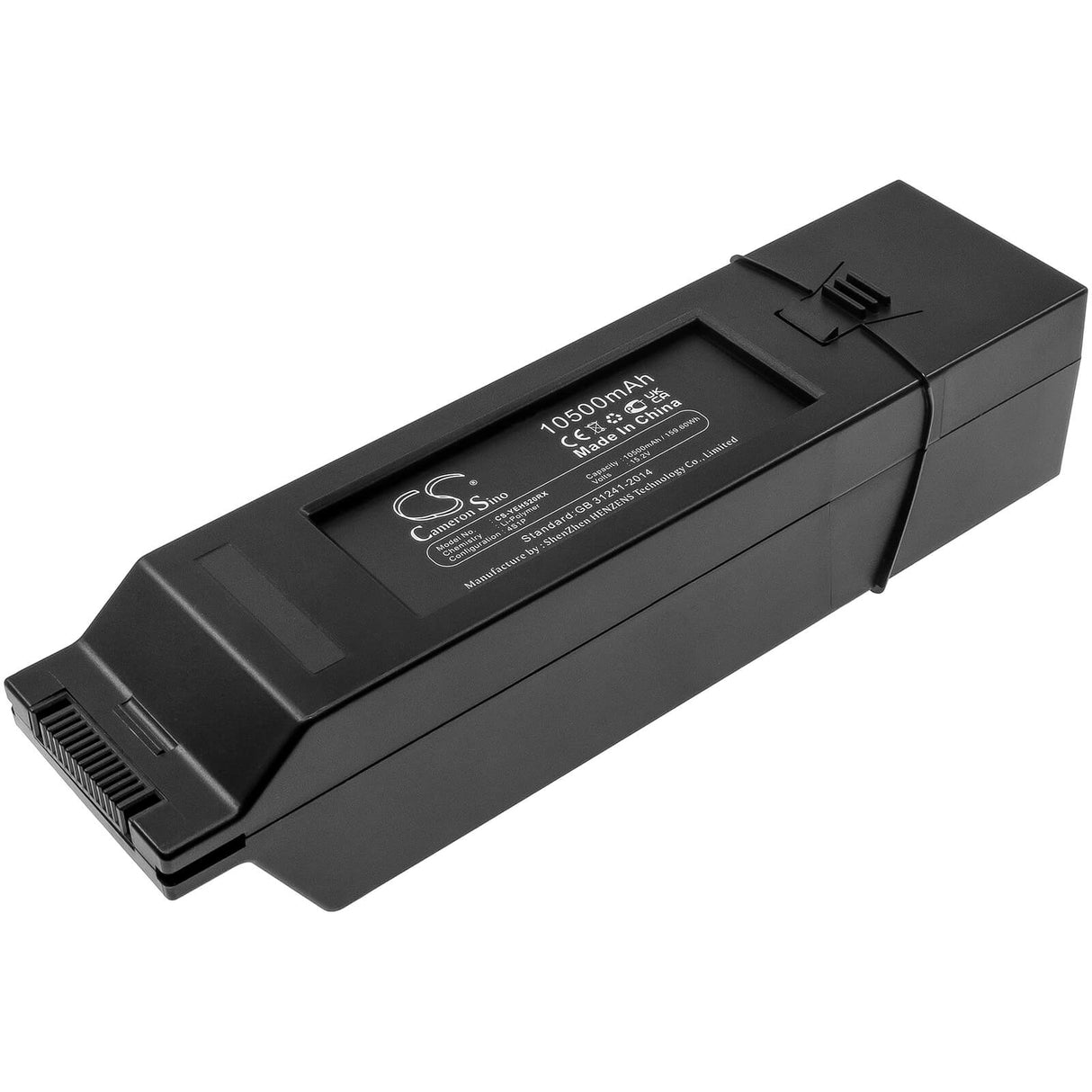15.2V, Li-Polymer, 10500mAh, Drones battery fits Yuneec, Gfh10500, H3, H520e, 159.6Wh Drones Cameron Sino Technology Limited (Dangerous Goods)