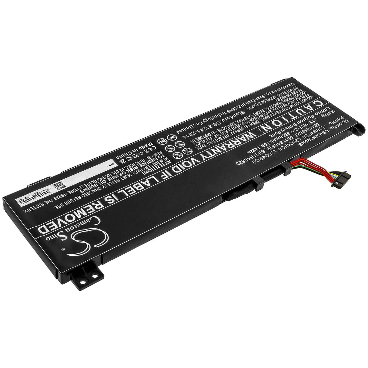 15.36v, Li-polymer, 3850mah, Battery Fit's Lenovo, Ideapad Gaming 3-15ach6, Legion 5-15ach6, Legion 5-15ach6a, 59.14wh Notebook, Laptop Cameron Sino Technology Limited