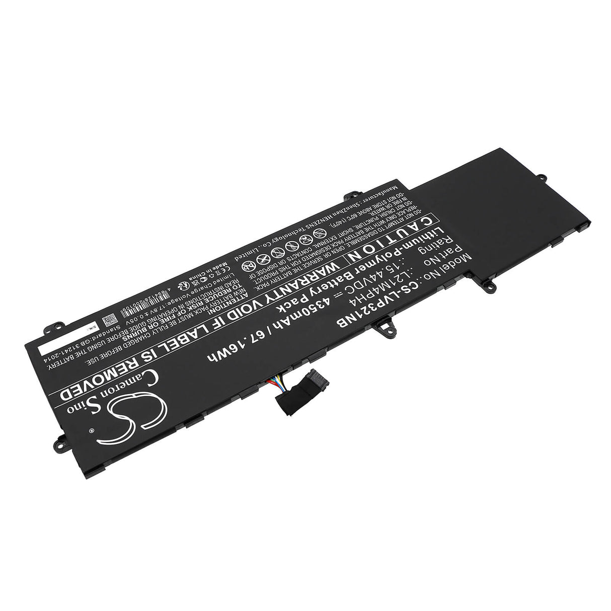 15.44V, Li-Polymer, 4350mAh, Notebook Battery fits Lenovo, Thinkbook Plus G3 Iap 21el0000, Thinkbook Plus G3 Iap 21el000b, 67.16Wh Notebook, Laptop Cameron Sino Technology Limited