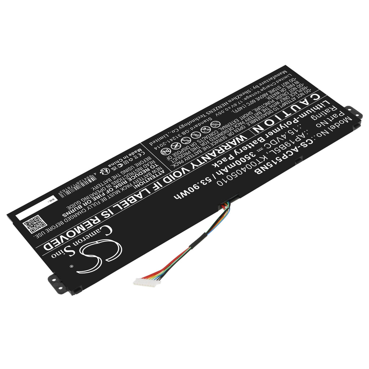 15.4v, Li-ion, 3500mah, Battery Fits Acer, A515-43-r19l, Aspire 5 A515-43, 53.90wh Notebook, Laptop Cameron Sino Technology Limited