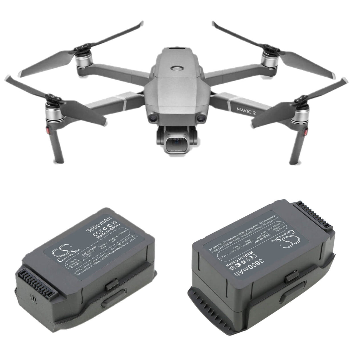 15.4v, Li-polymer, 3600mah, Drone Battery Fits Dji, Mavic 2 Pro, Mavic 2 Zoom, 55.44wh Drones Cameron Sino Technology Limited (Suspended)