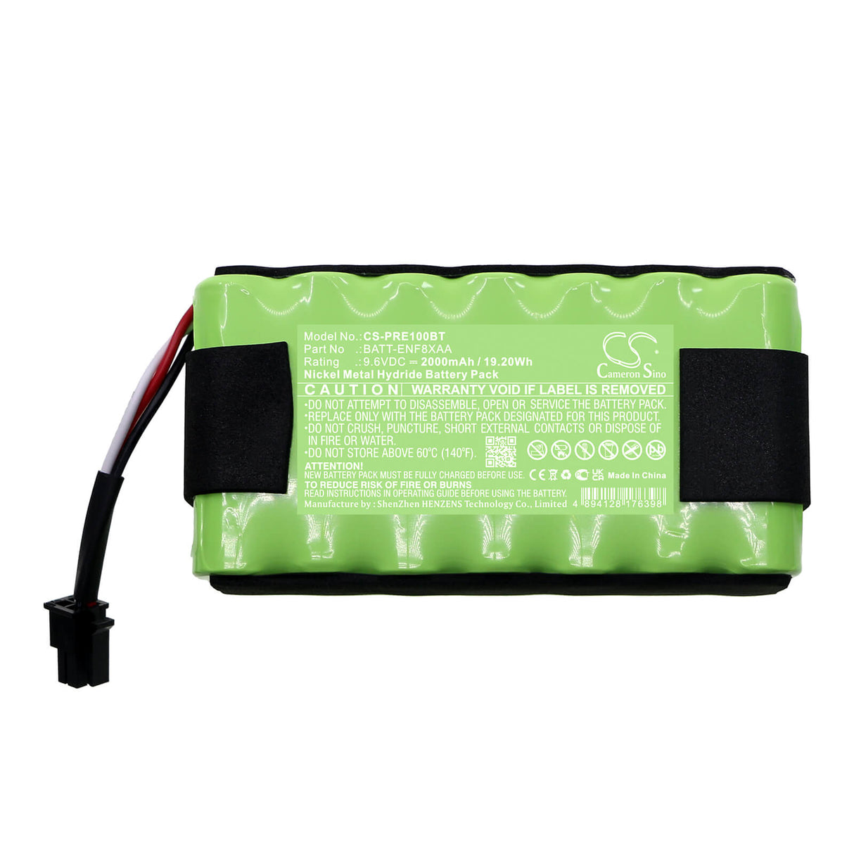 16.8V, Ni-MH, 2000mAh, Medical battery fits Physio-control, Stryker, 250-070-602, Ahto Irrigration Pump, 33.60Wh Medical Cameron Sino Technology Limited (Medical)