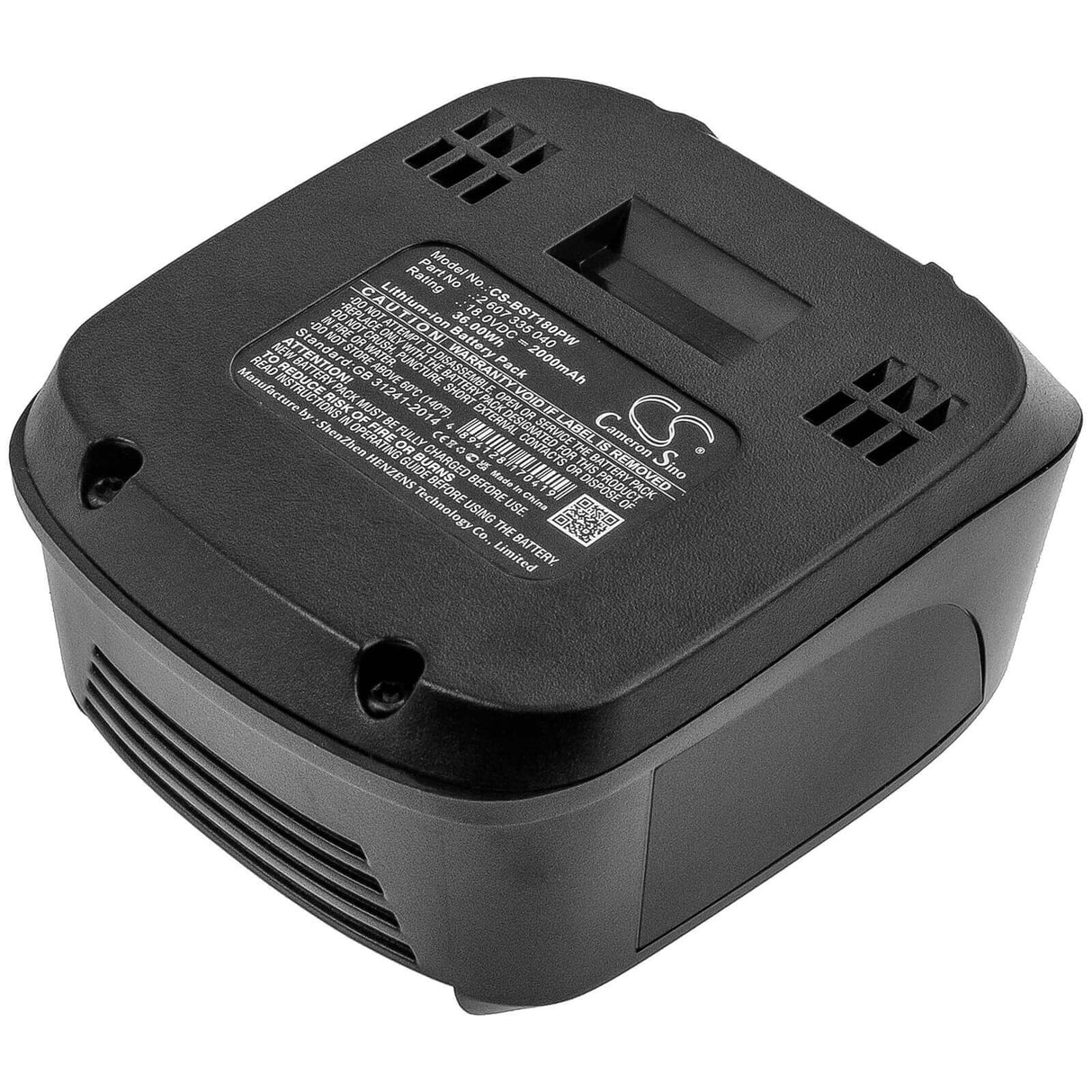18.0V, Li-ion, 2000mAh, Lawn Mowers battery fits Bosch, Bosch, 1 600 A00 Dd7, Advancedcut 18, Advanceddrill 18, 36.0Wh Lawn Mowers Cameron Sino Technology Limited