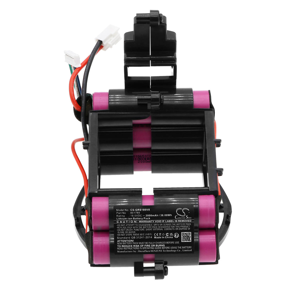 18.0V, Li-ion, 2000mAh, Vacuum battery fits Gorenje, Svc180, Svc180fw, 36.00Wh Vacuum Cameron Sino Technology Limited