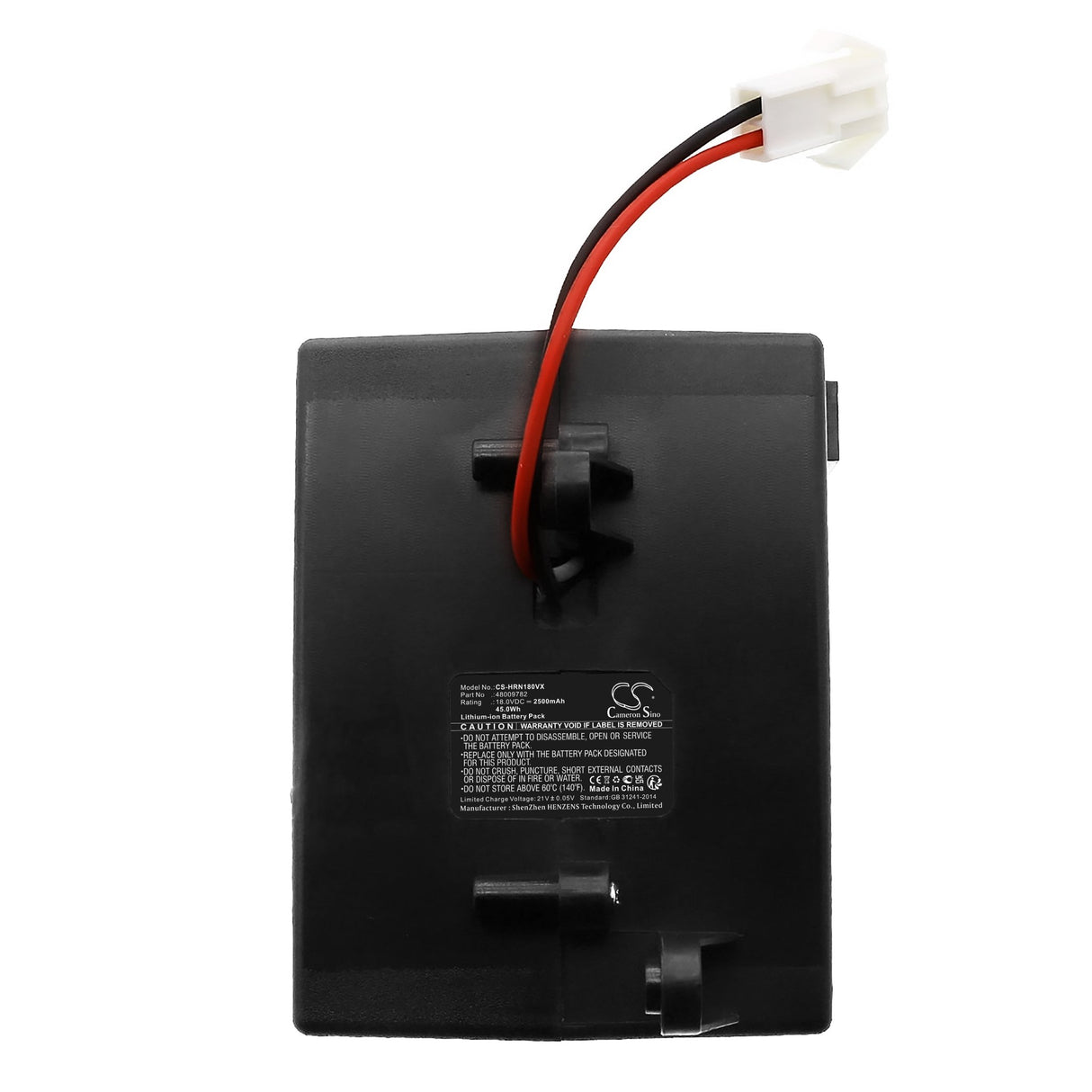 18.0V, Li-ion, 2500mAh, Vacuum battery fits Hoover, 39400145, 39400207, 45.0Wh Vacuum Cameron Sino Technology Limited