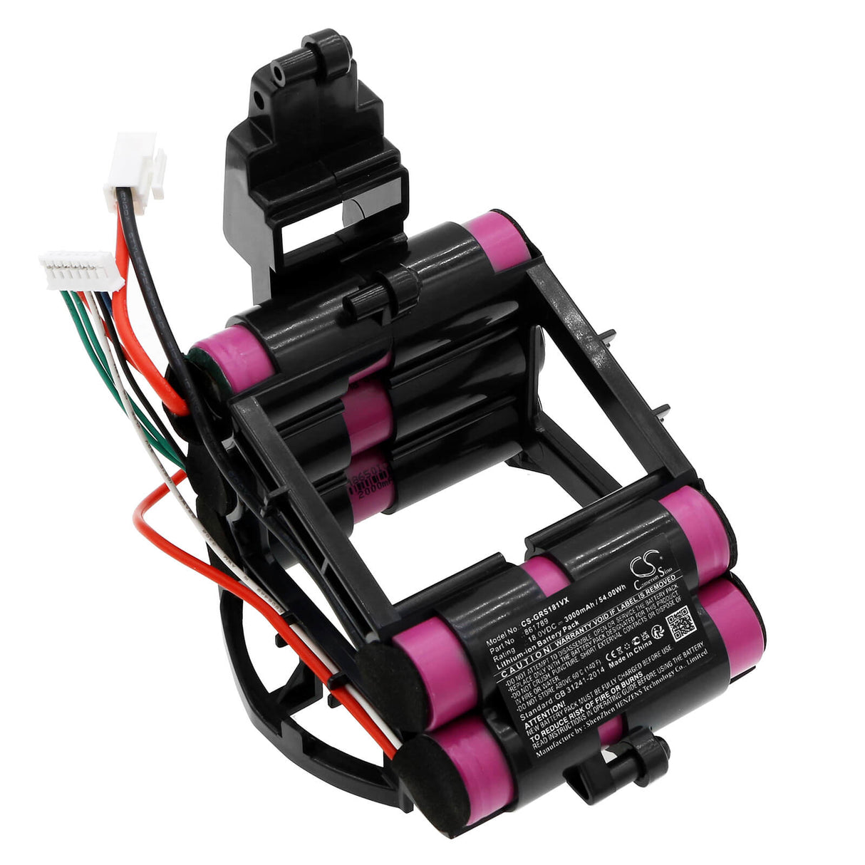 18.0V, Li-ion, 3000mAh, Vacuum battery fits Gorenje, Svc180, Svc180fw, 54.00Wh Vacuum Cameron Sino Technology Limited