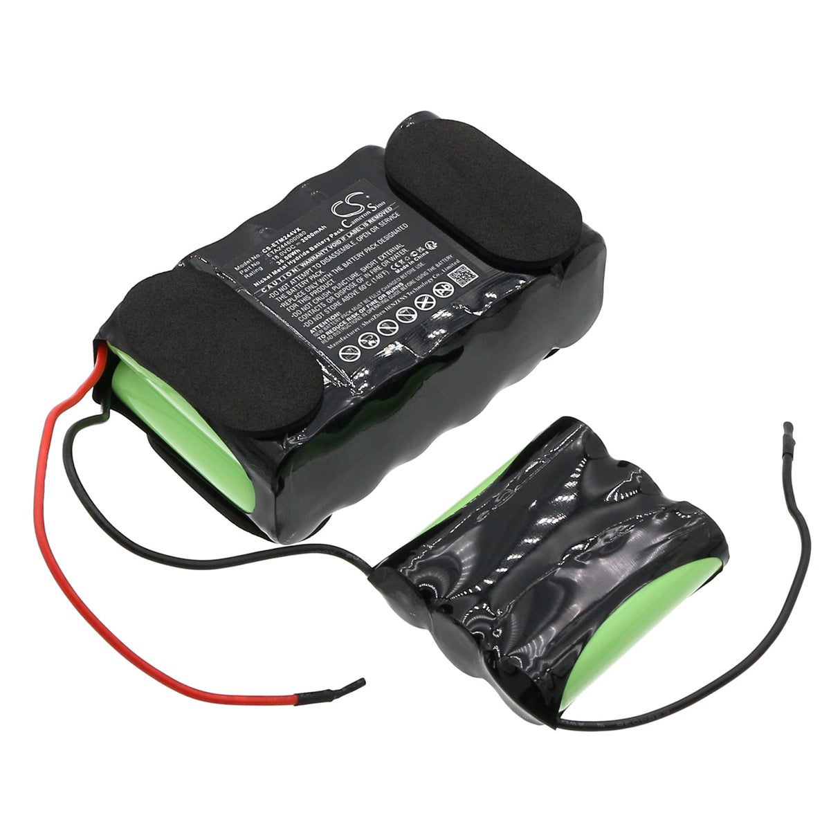 18.0v, Ni-mh, 2000mah, Vacuum battery Fits ETA 2446, 2446 90000, 36.00wh Vacuum Cameron Sino Technology Limited