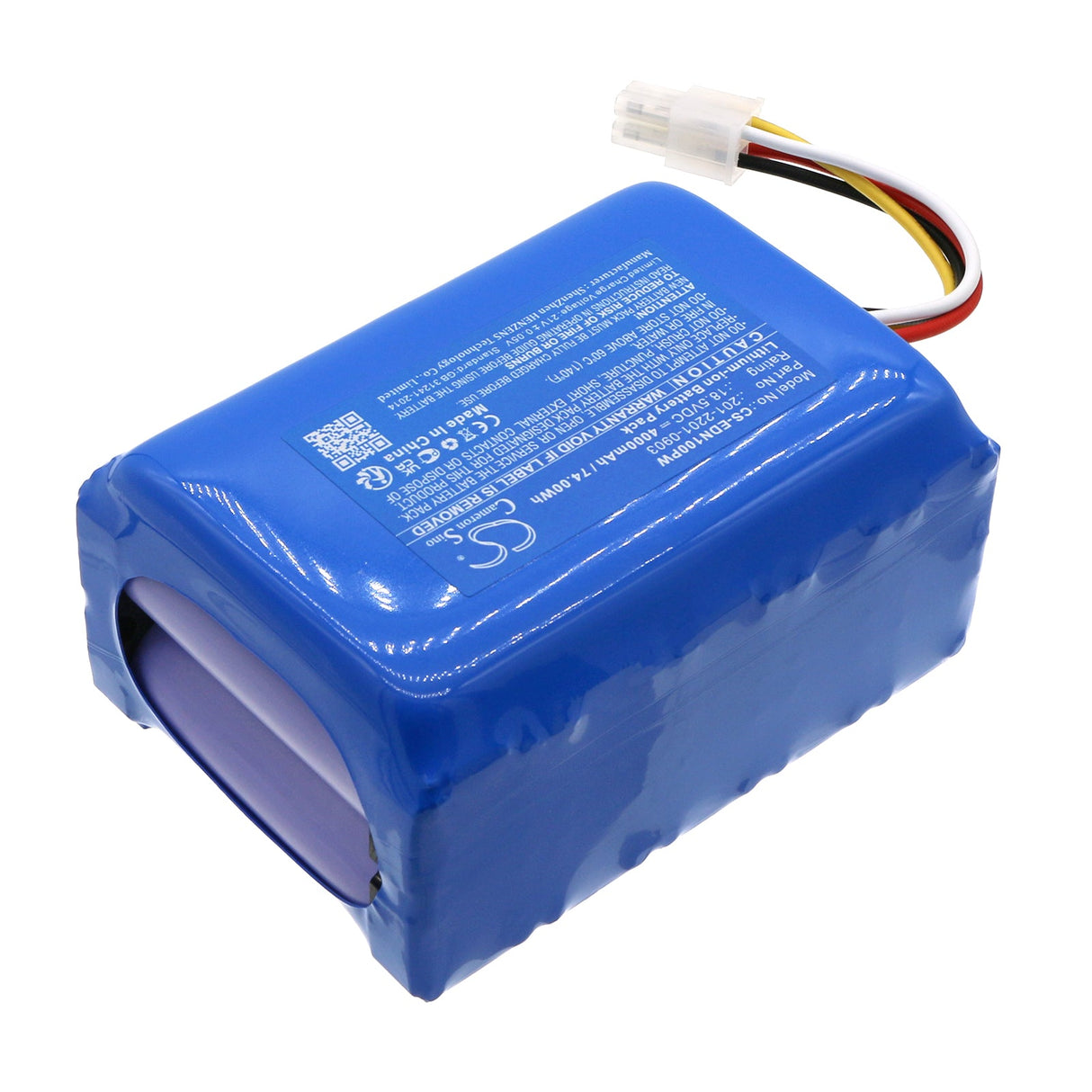 18.5V, Li-ion, 4000mAh, Lawn Mowers Battery fits Ecovacs, G1-800, Goat G1, 74.00Wh Lawn Mowers Cameron Sino Technology Limited (Dangerous Goods)