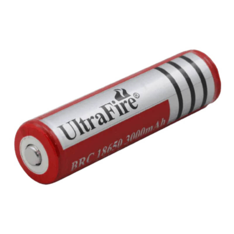 Batterie au lithium rechargeable 18650 à bouton, protégée, Ultrafire 3000mah 3.7v Autres batteries Ultrafire