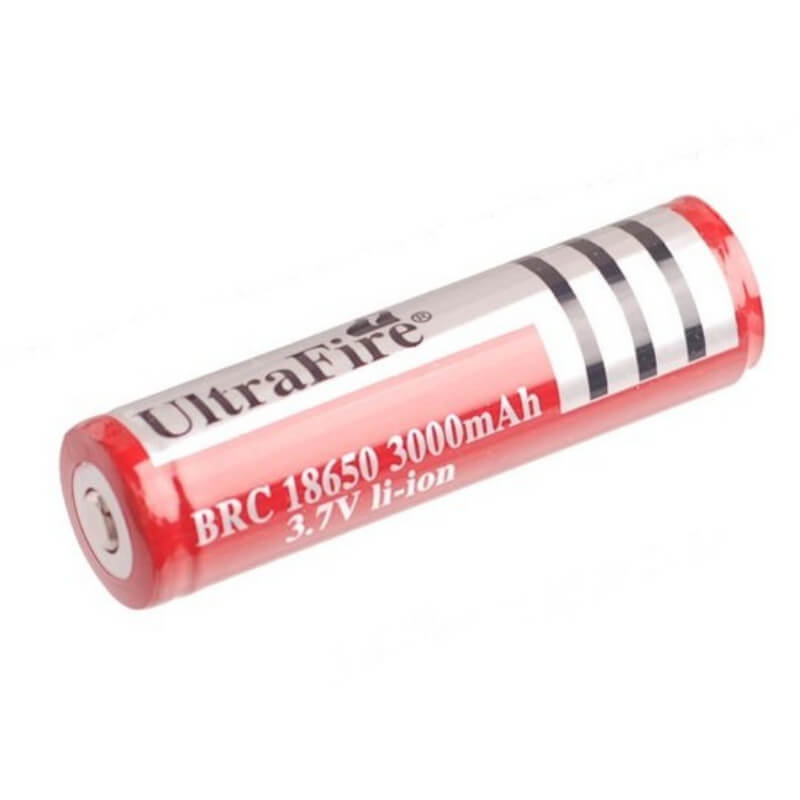 Batterie au lithium rechargeable 18650 à bouton, protégée, Ultrafire 3000mah 3.7v Autres batteries Ultrafire