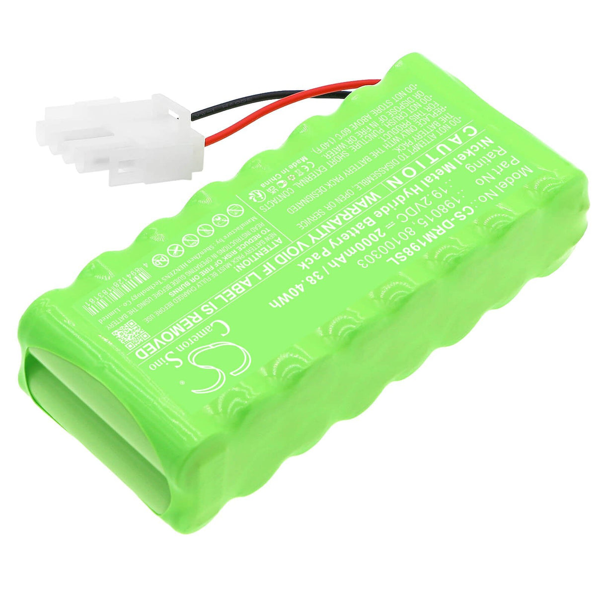 19.2v, Ni-mh, 2000mah, Automatic door battery fits Dorma, Tursteuerung, 38.40wh Automatic Doors Cameron Sino Technology Limited