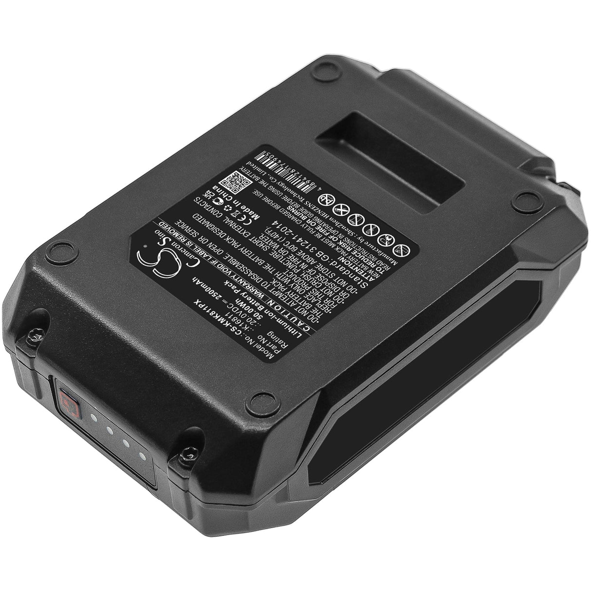 20.0V, Li-ion, 2500mAh, Power Tools battery fits Kimo, K16811, 6 Inch Cordless Chainsaw, Leaf Blower 2-in-1 20v, 50Wh Power Tools Cameron Sino Technology Limited (Power Tools)